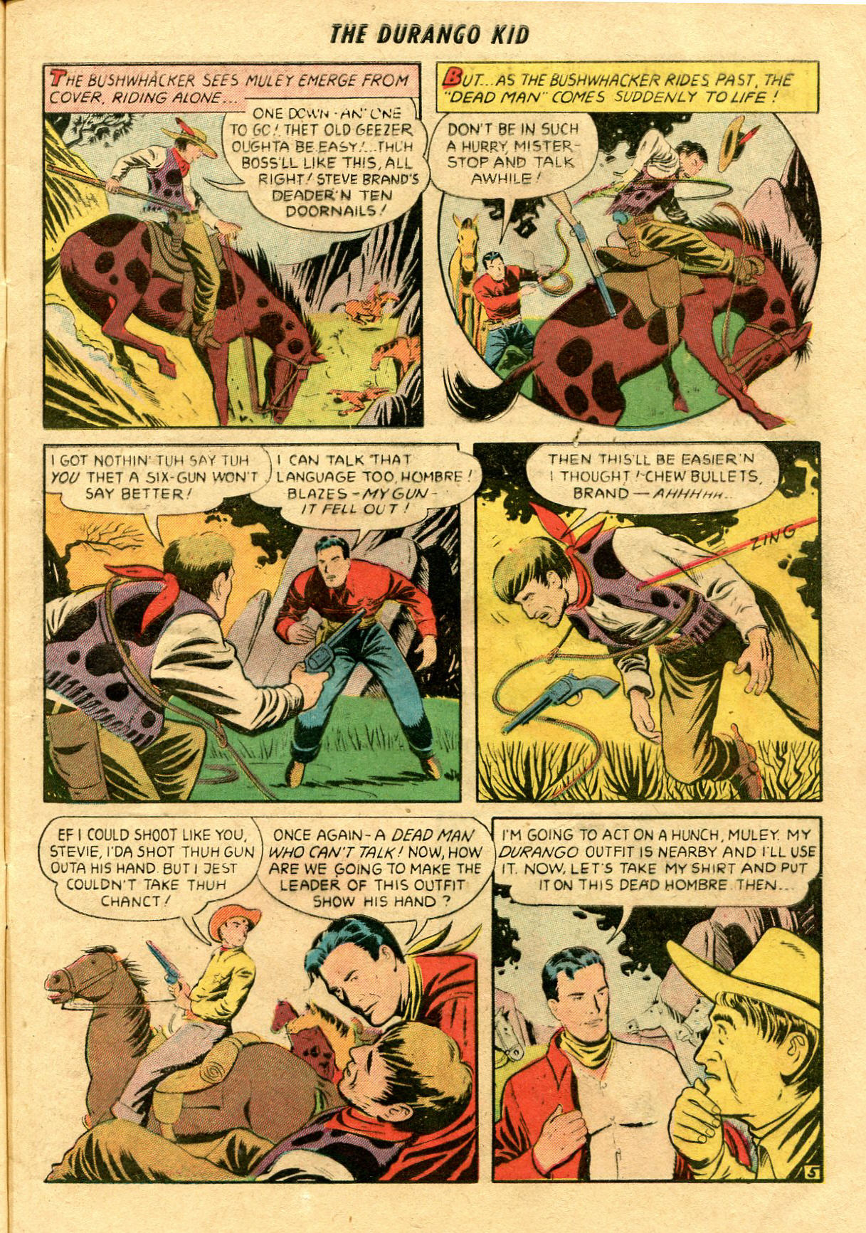 Read online Charles Starrett as The Durango Kid comic -  Issue #19 - 7
