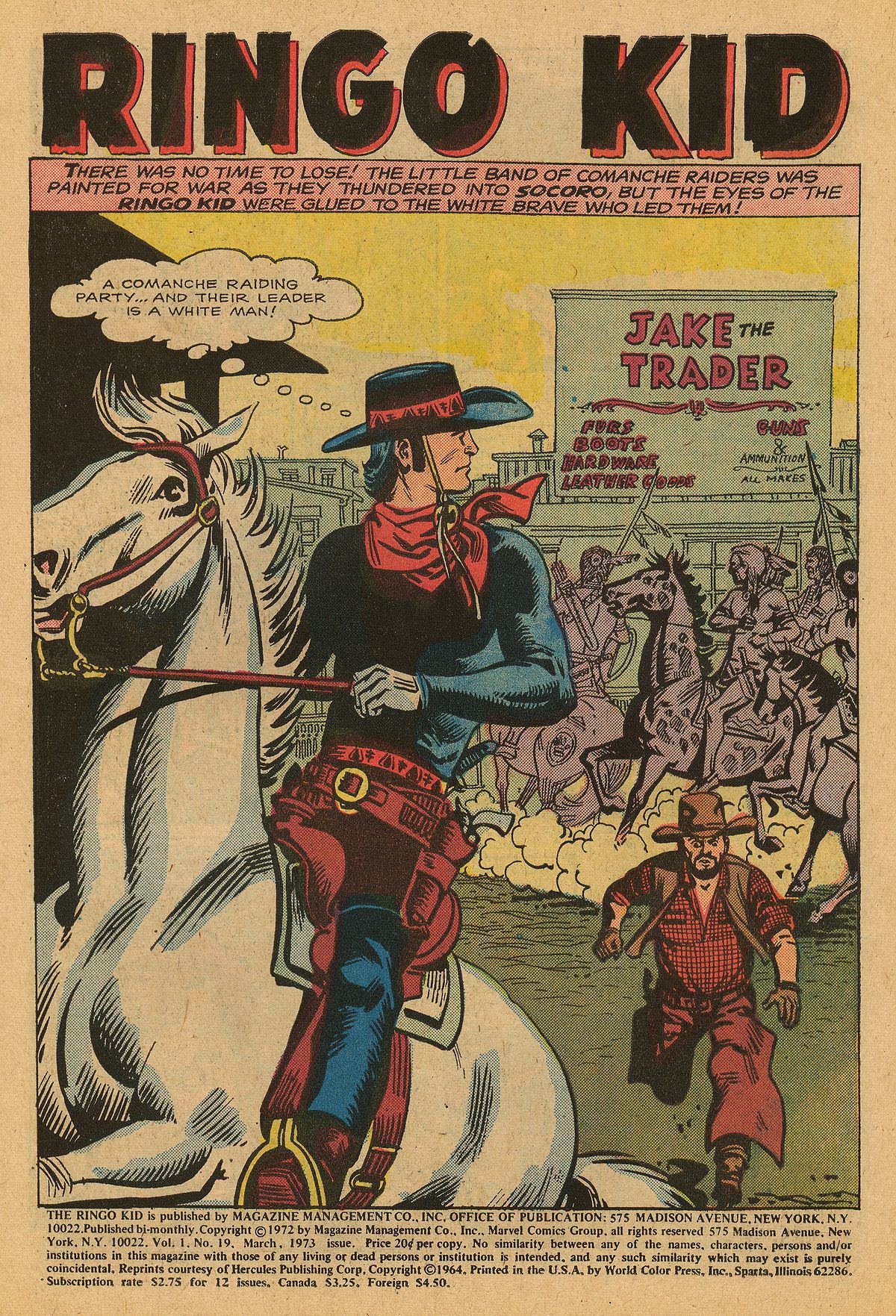 Read online Ringo Kid (1970) comic -  Issue #19 - 3