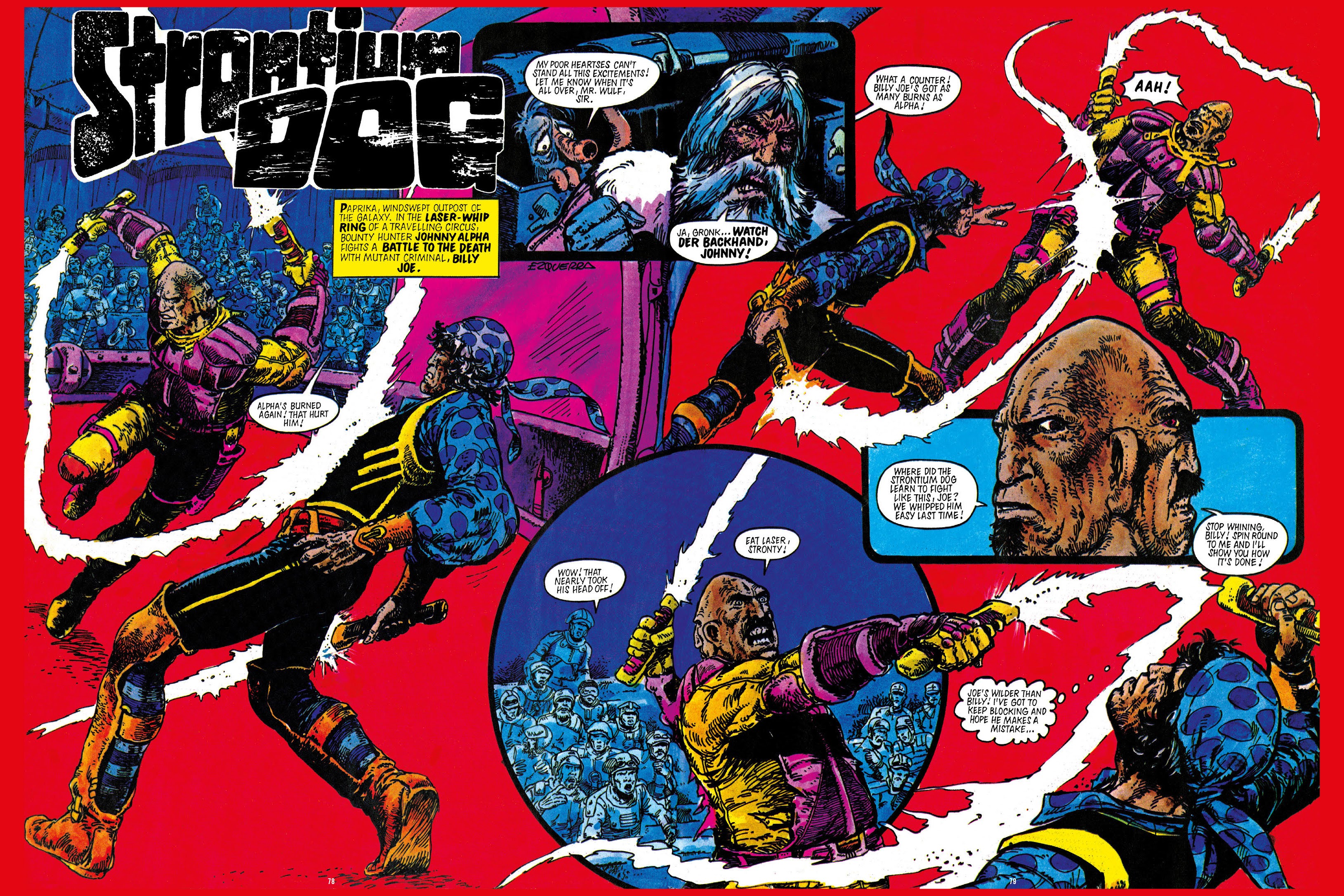 Read online Strontium Dog Search and Destroy: The Starlord Years comic -  Issue # TPB - 70