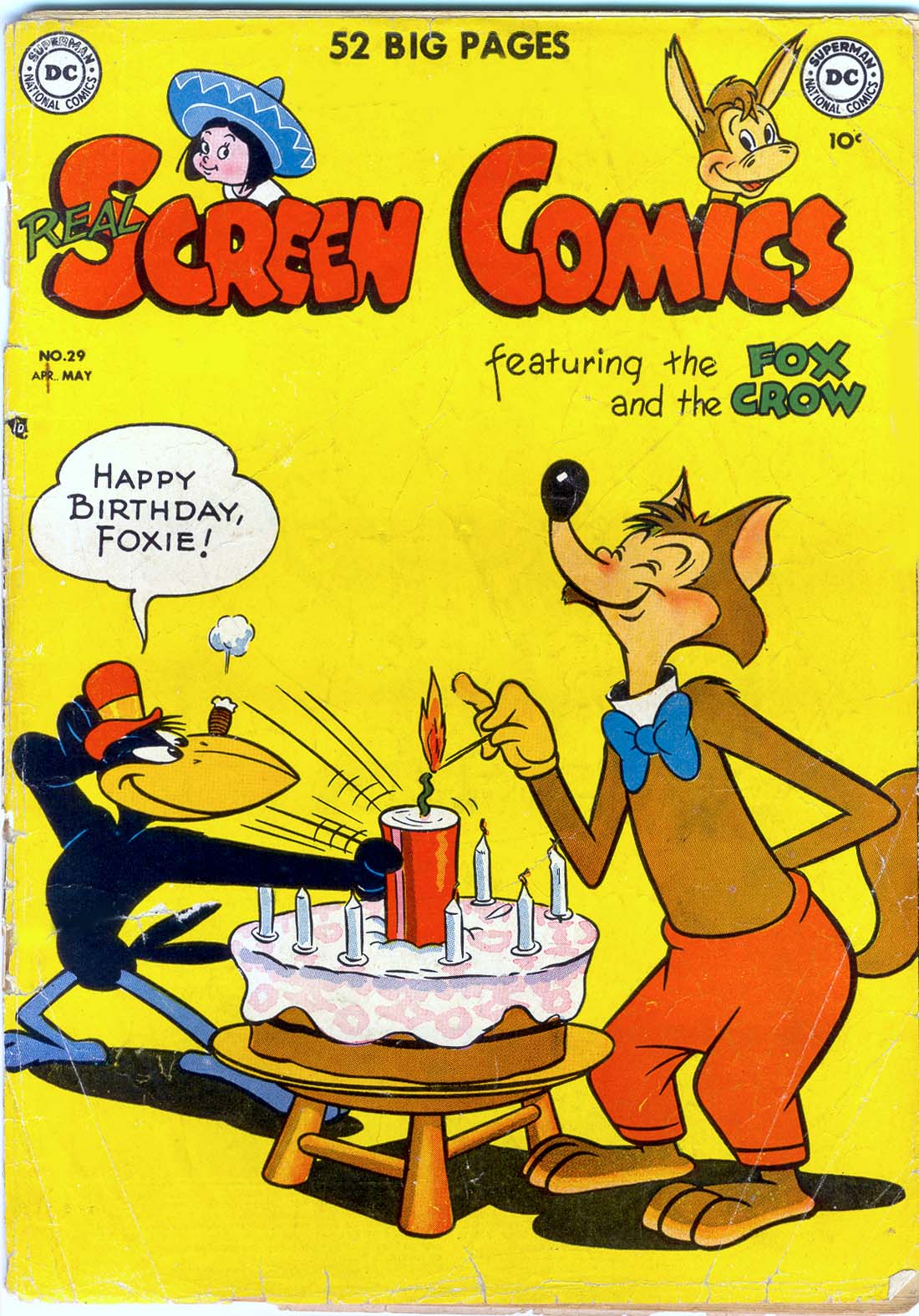 Read online Real Screen Comics comic -  Issue #29 - 1