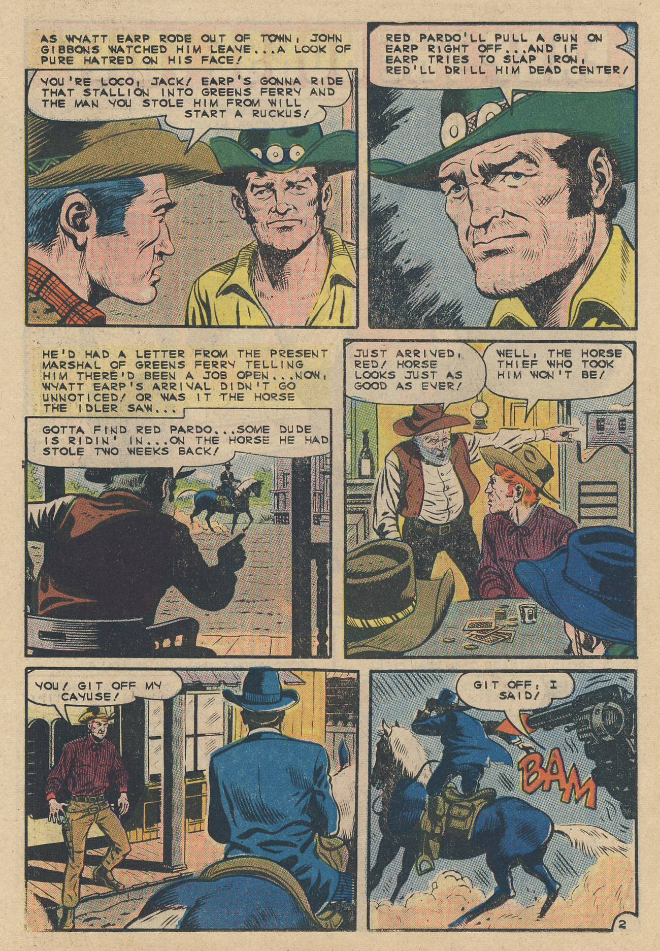 Read online Wyatt Earp Frontier Marshal comic -  Issue #61 - 26
