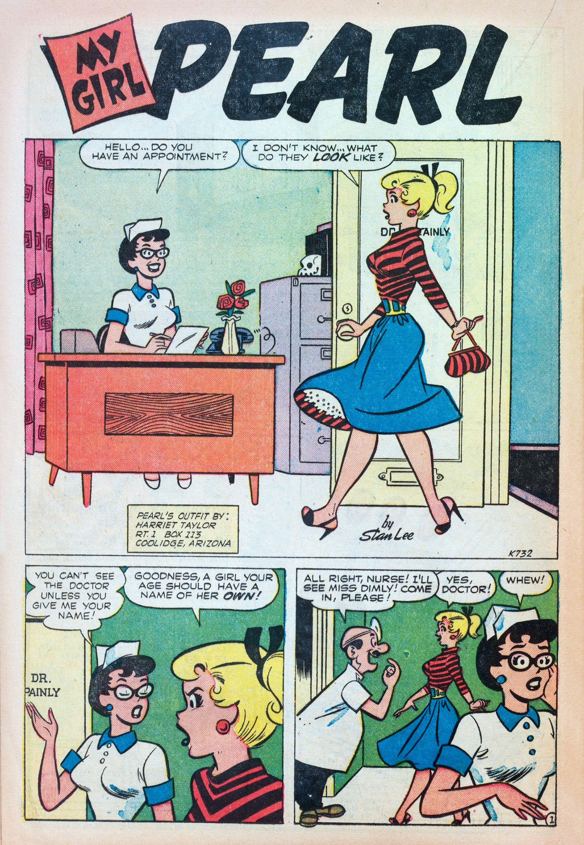 Read online Sherry the Showgirl (1956) comic -  Issue #3 - 20