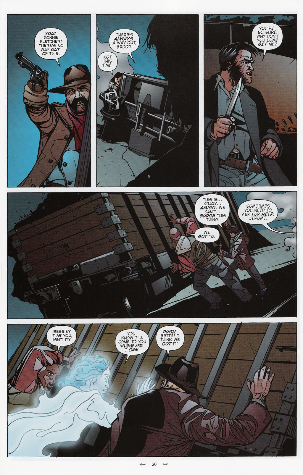 Read online Desperadoes: Banners of Gold comic -  Issue #5 - 21