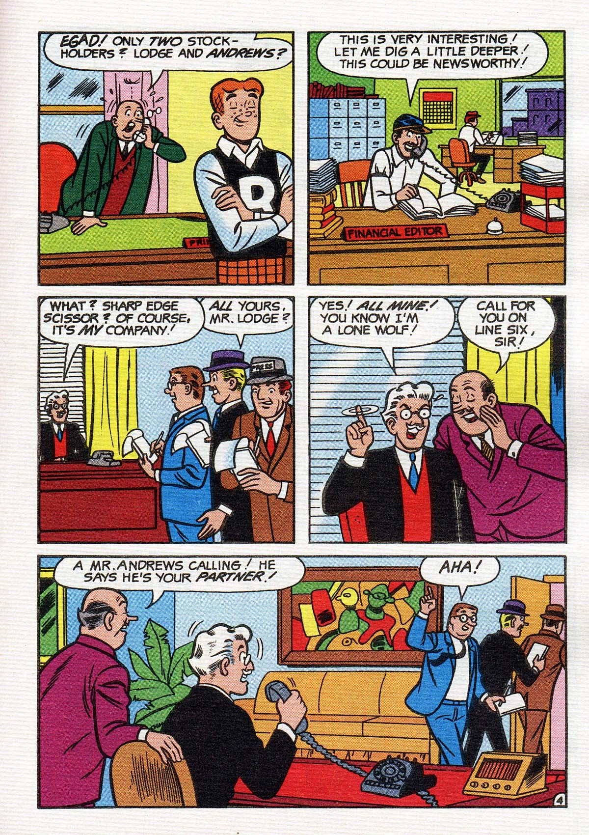 Read online Archie's Double Digest Magazine comic -  Issue #151 - 166