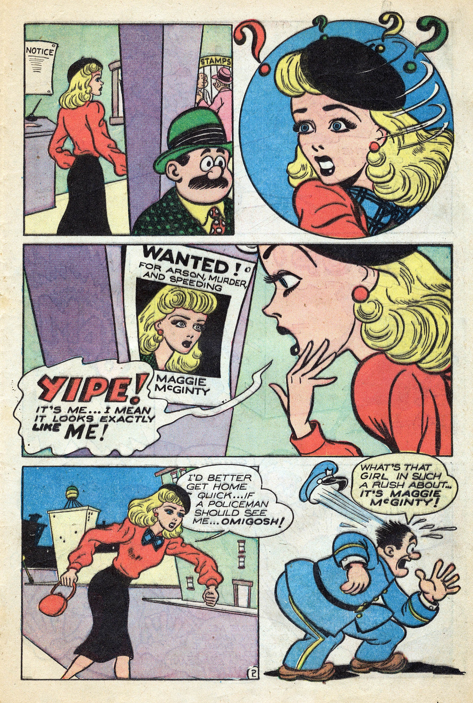 Read online Tessie the Typist comic -  Issue #7 - 33