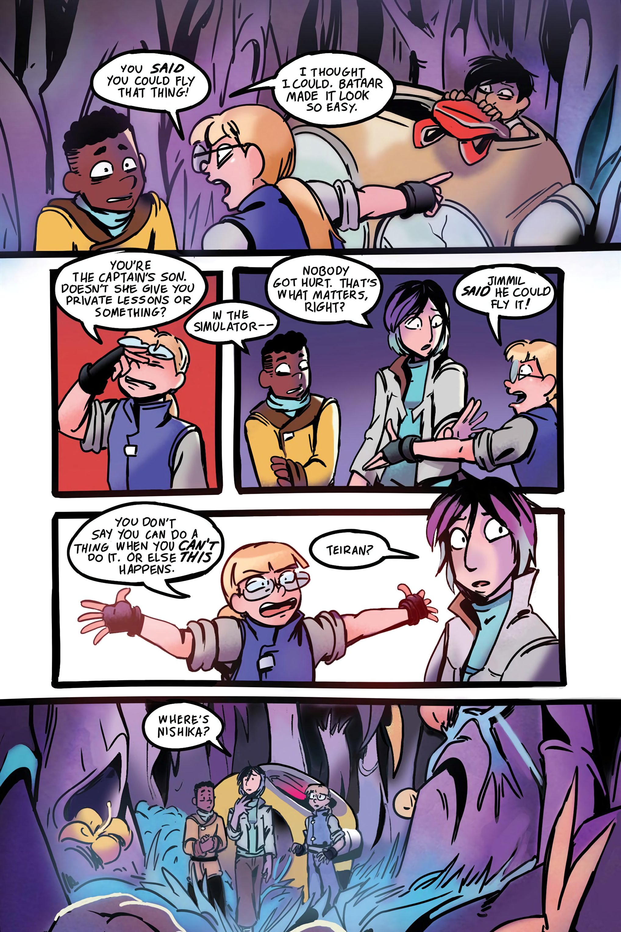Read online Cosmic Cadets: Contact! comic -  Issue # TPB (Part 1) - 32