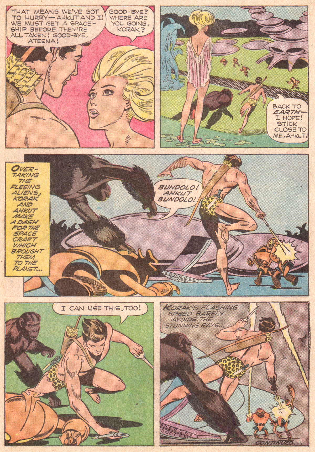 Read online Korak, Son of Tarzan (1964) comic -  Issue #21 - 16