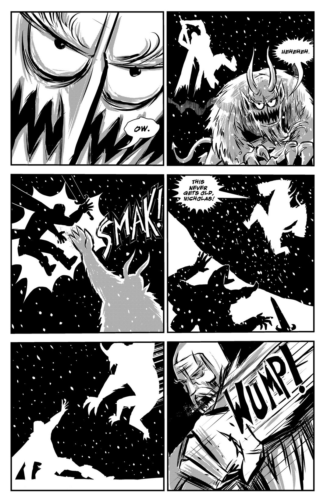 Read online 'Twas the Night Before Krampus comic -  Issue # Full - 37