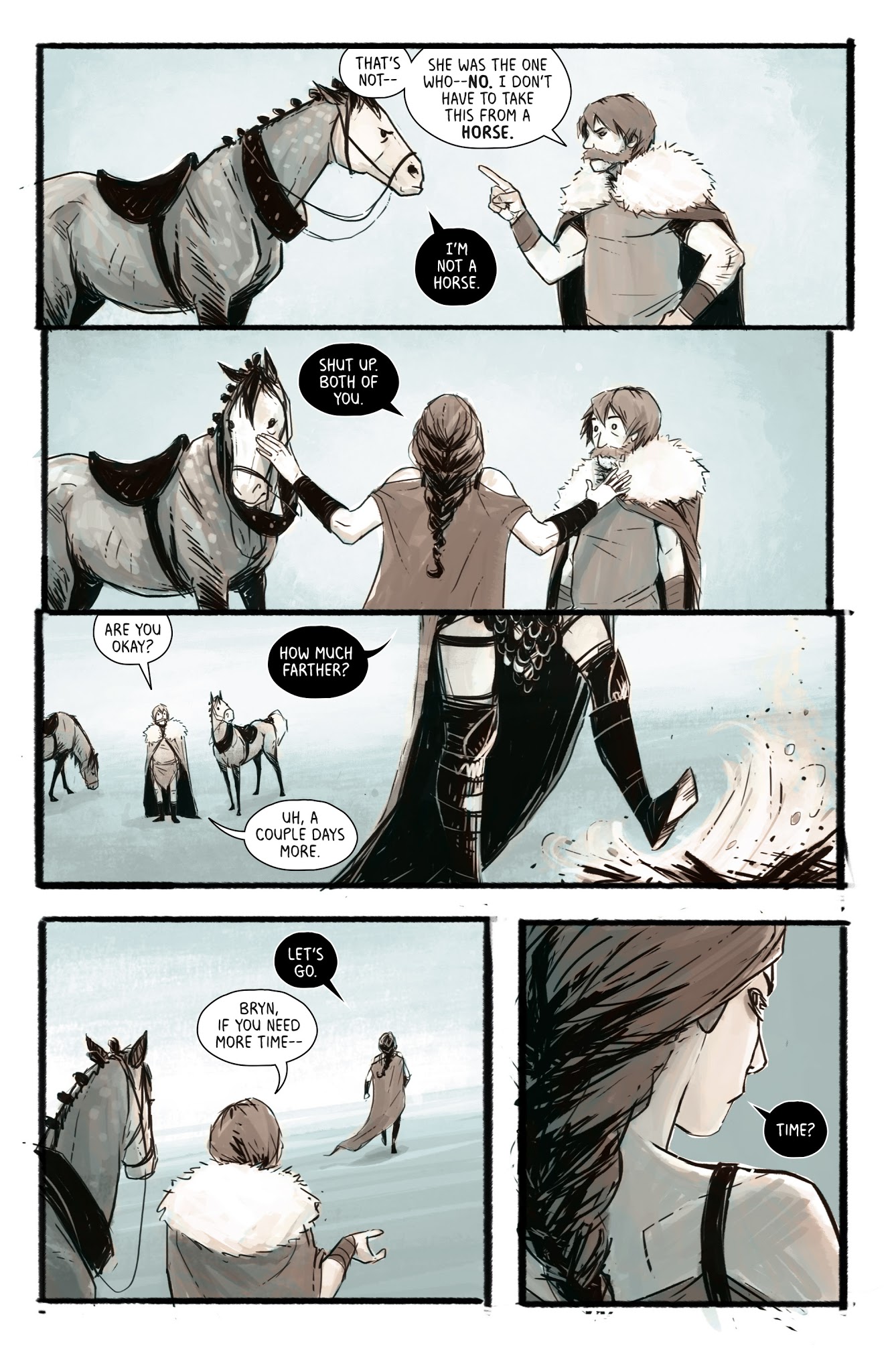 Read online Heathen (2017) comic -  Issue #6 - 7