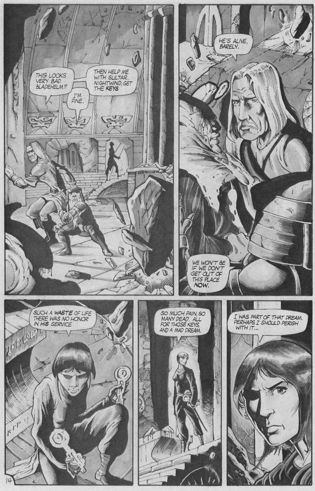 Read online Adventurers (1986) comic -  Issue #10 - 16