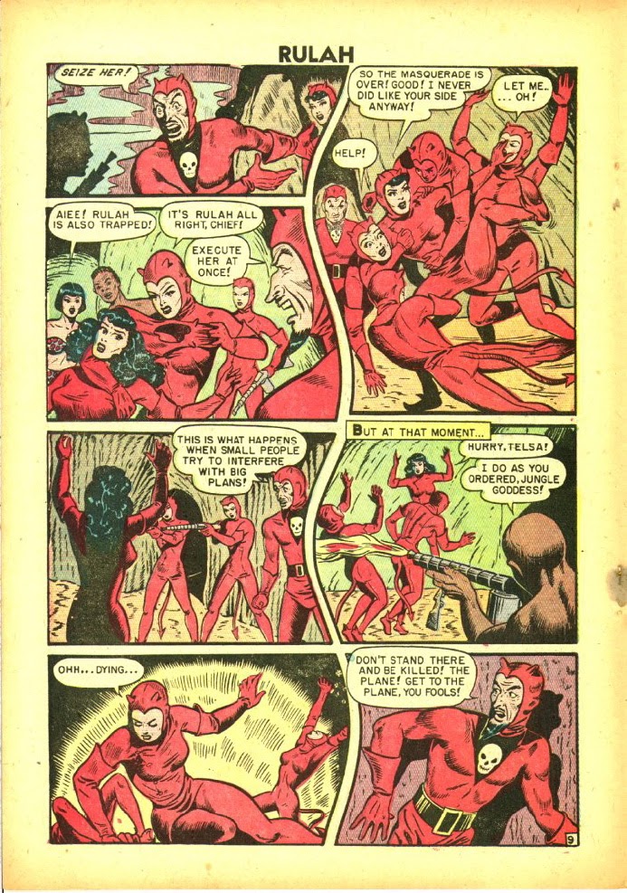 Read online Rulah - Jungle Goddess comic -  Issue #19 - 11