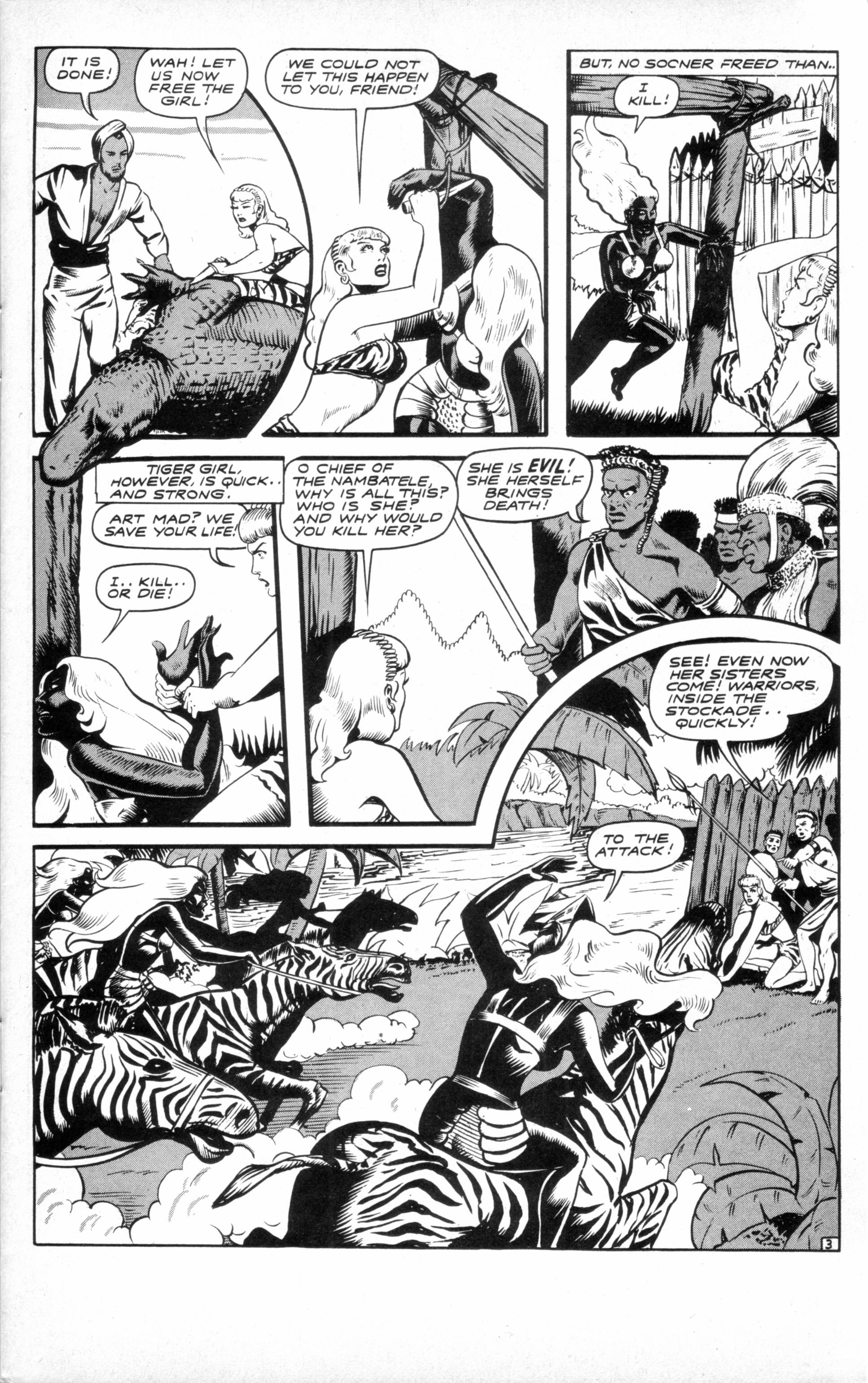Read online Jungle Girls (1988) comic -  Issue #7 - 5