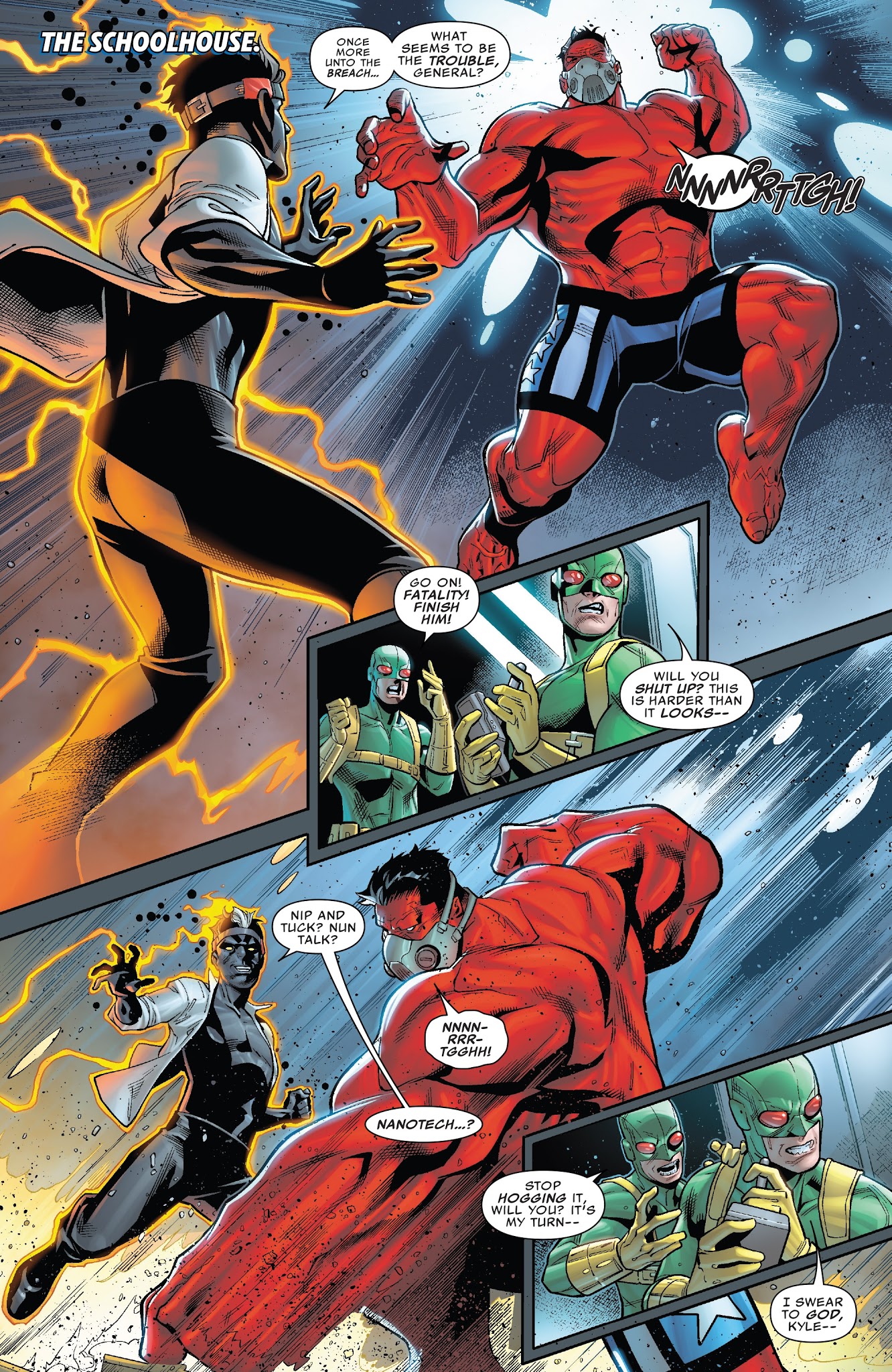 Read online U.S.Avengers comic -  Issue #9 - 11