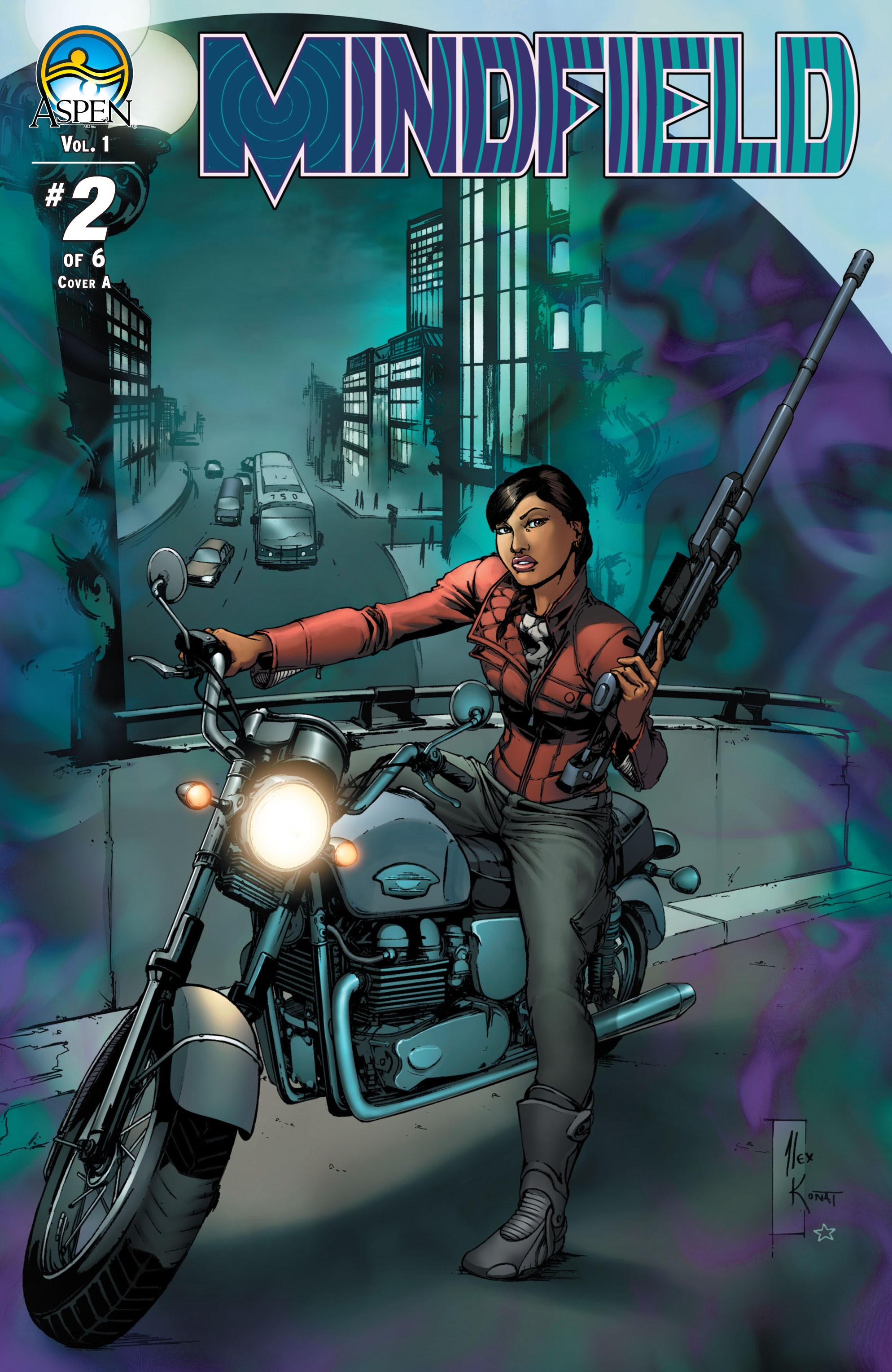 Read online Mindfield comic -  Issue #2 - 1