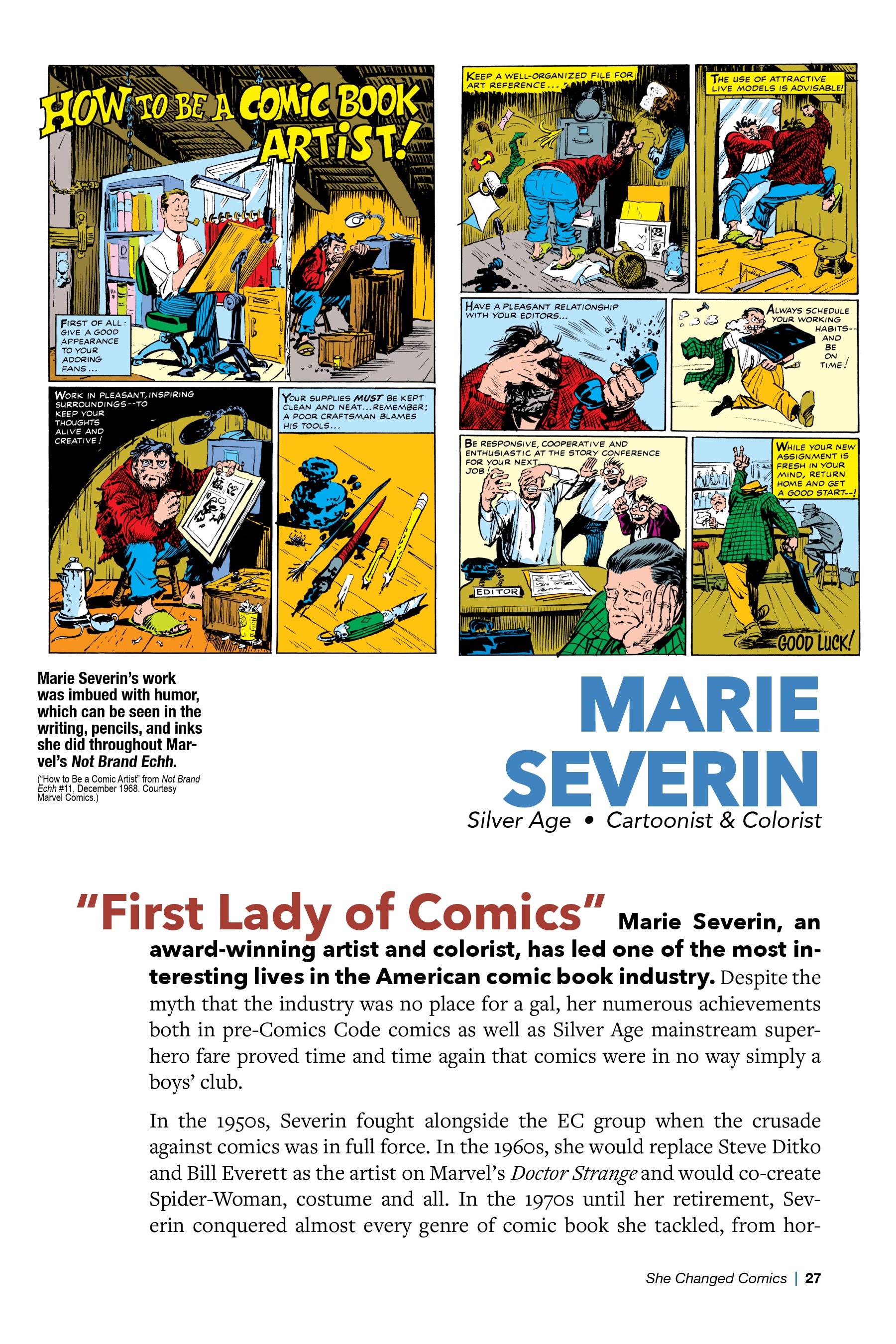 Read online CBLDF Presents: She Changed Comics comic -  Issue # TPB (Part 1) - 34