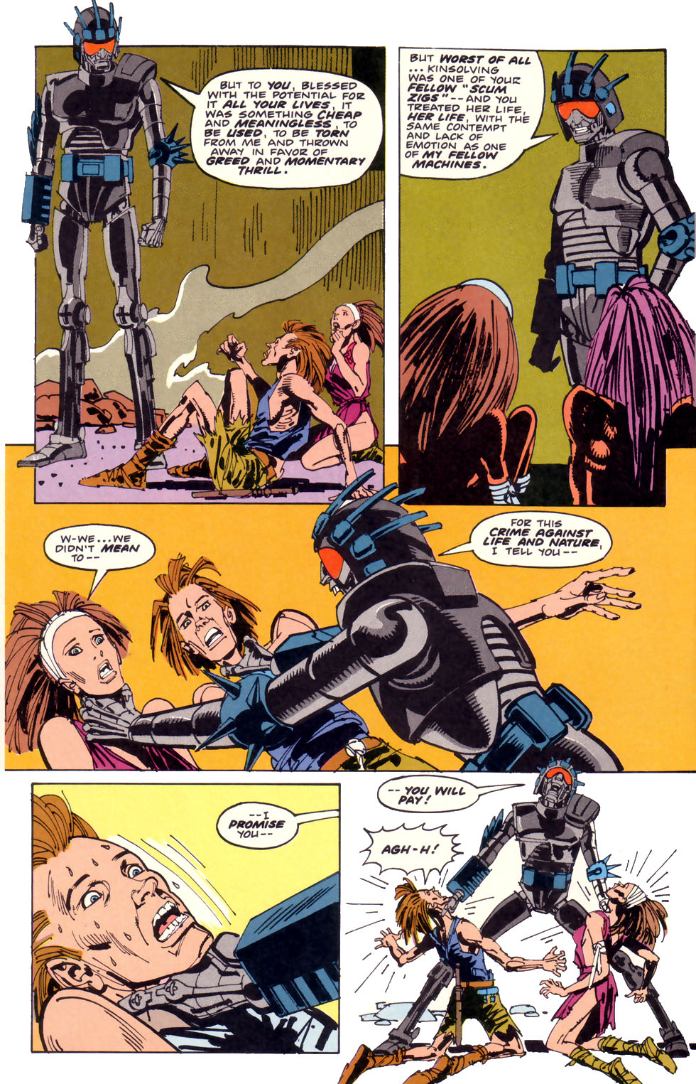 Read online Electric Warrior comic -  Issue #5 - 22