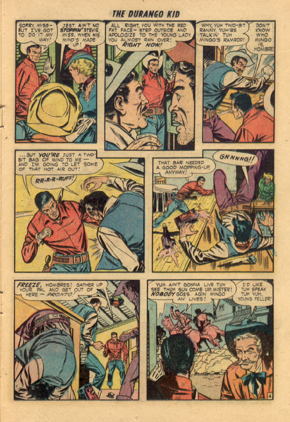Read online Charles Starrett as The Durango Kid comic -  Issue #14 - 12