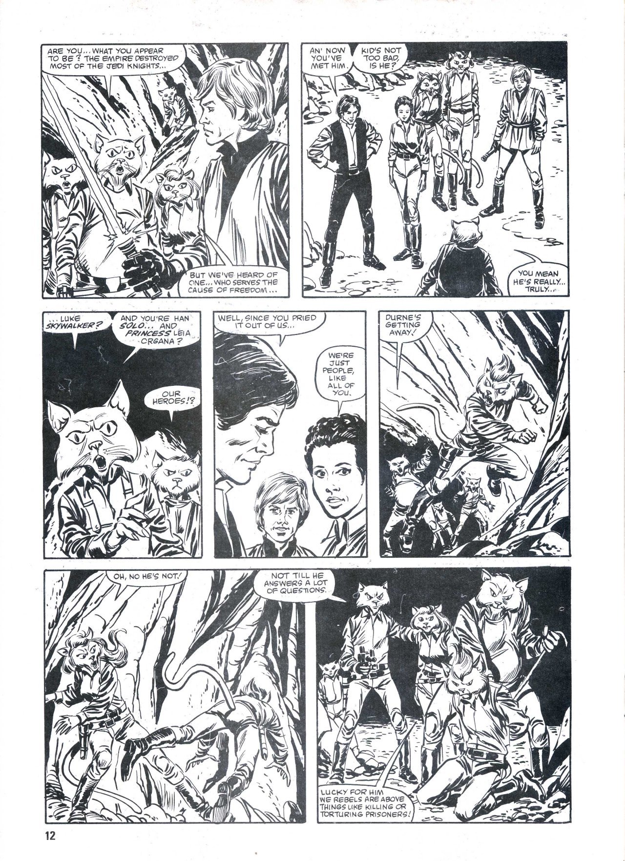 Read online Return of the Jedi comic -  Issue #92 - 12