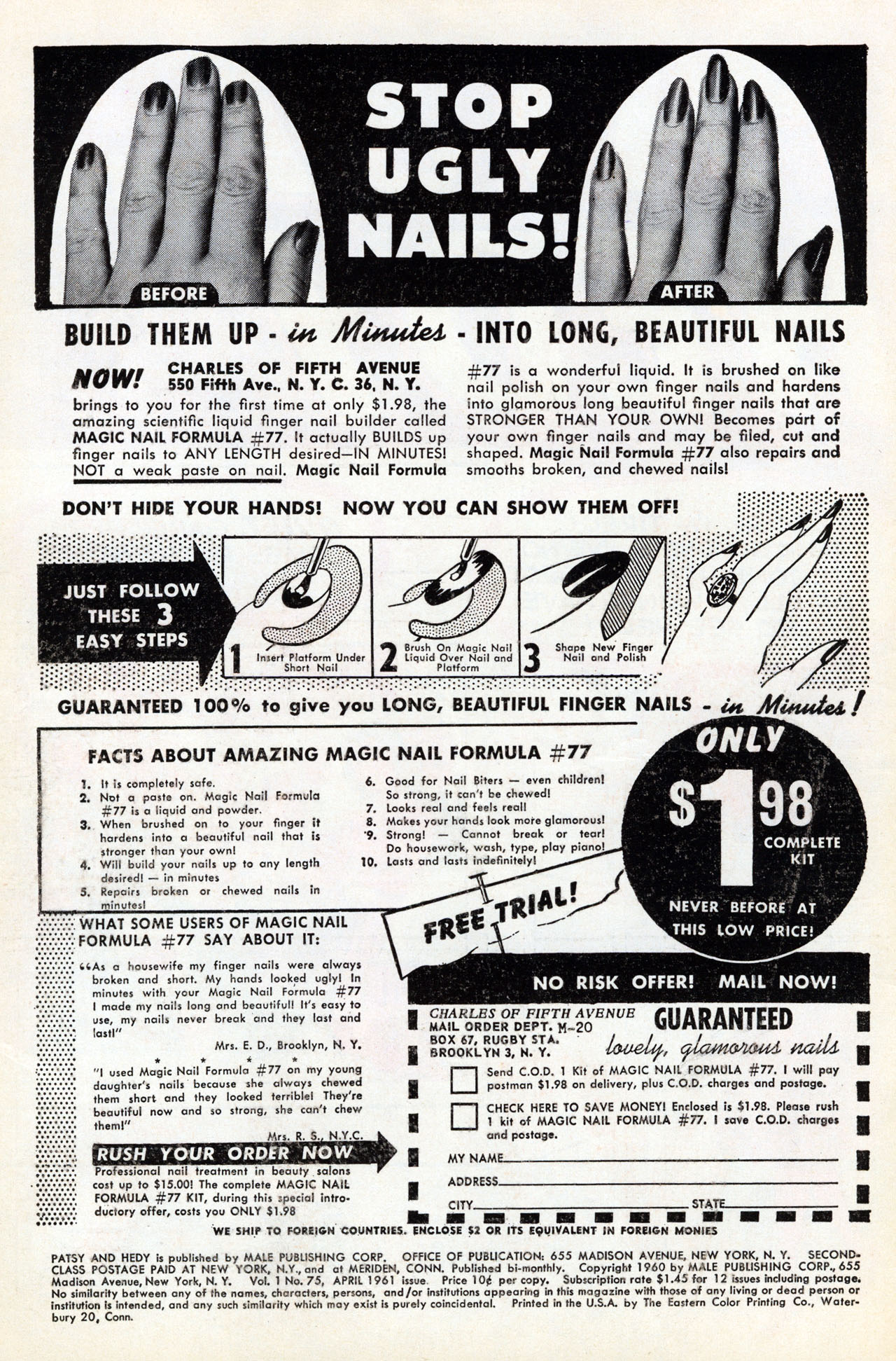 Read online Patsy and Hedy comic -  Issue #75 - 2