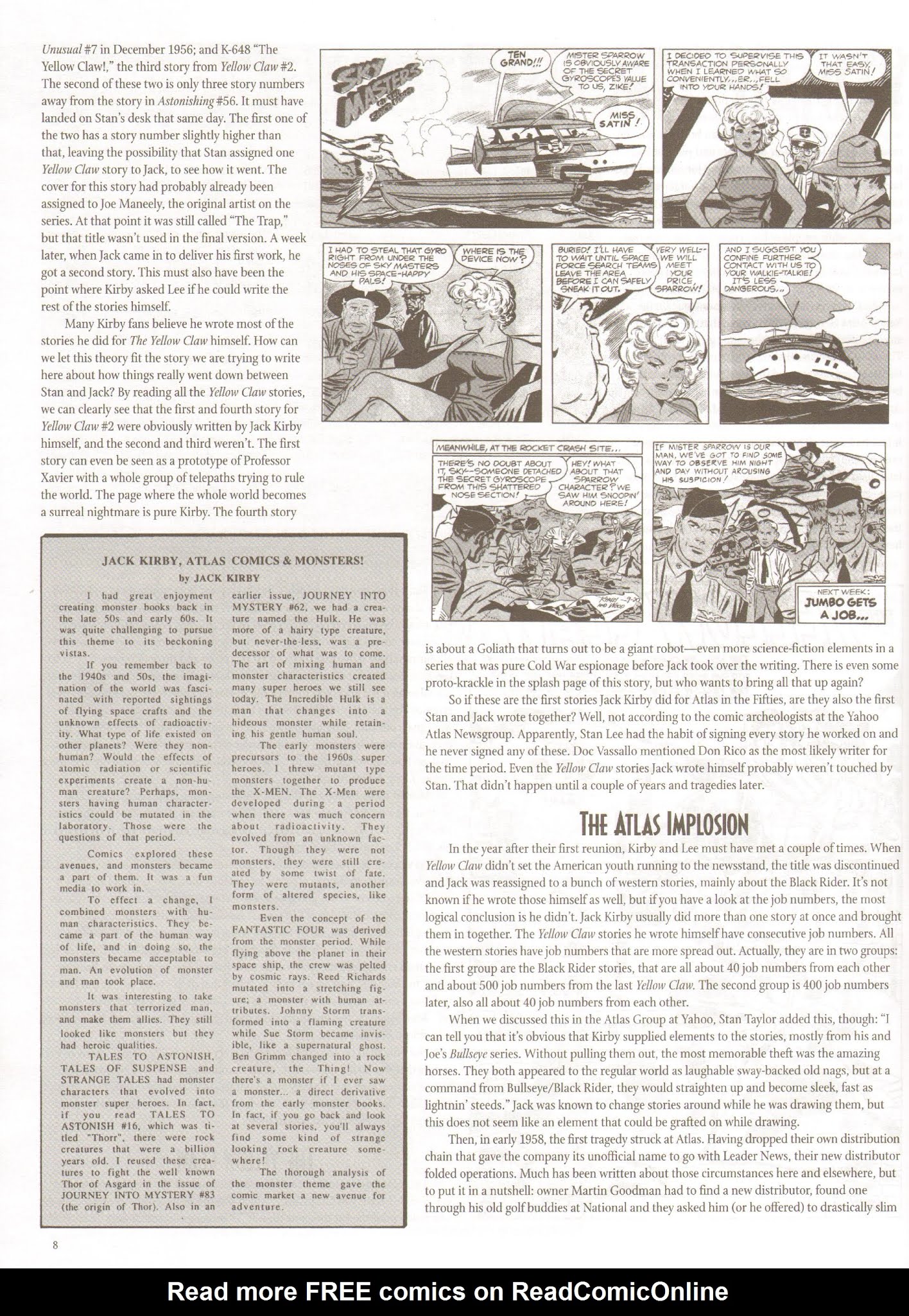 Read online The Jack Kirby Collector comic -  Issue #53 - 10