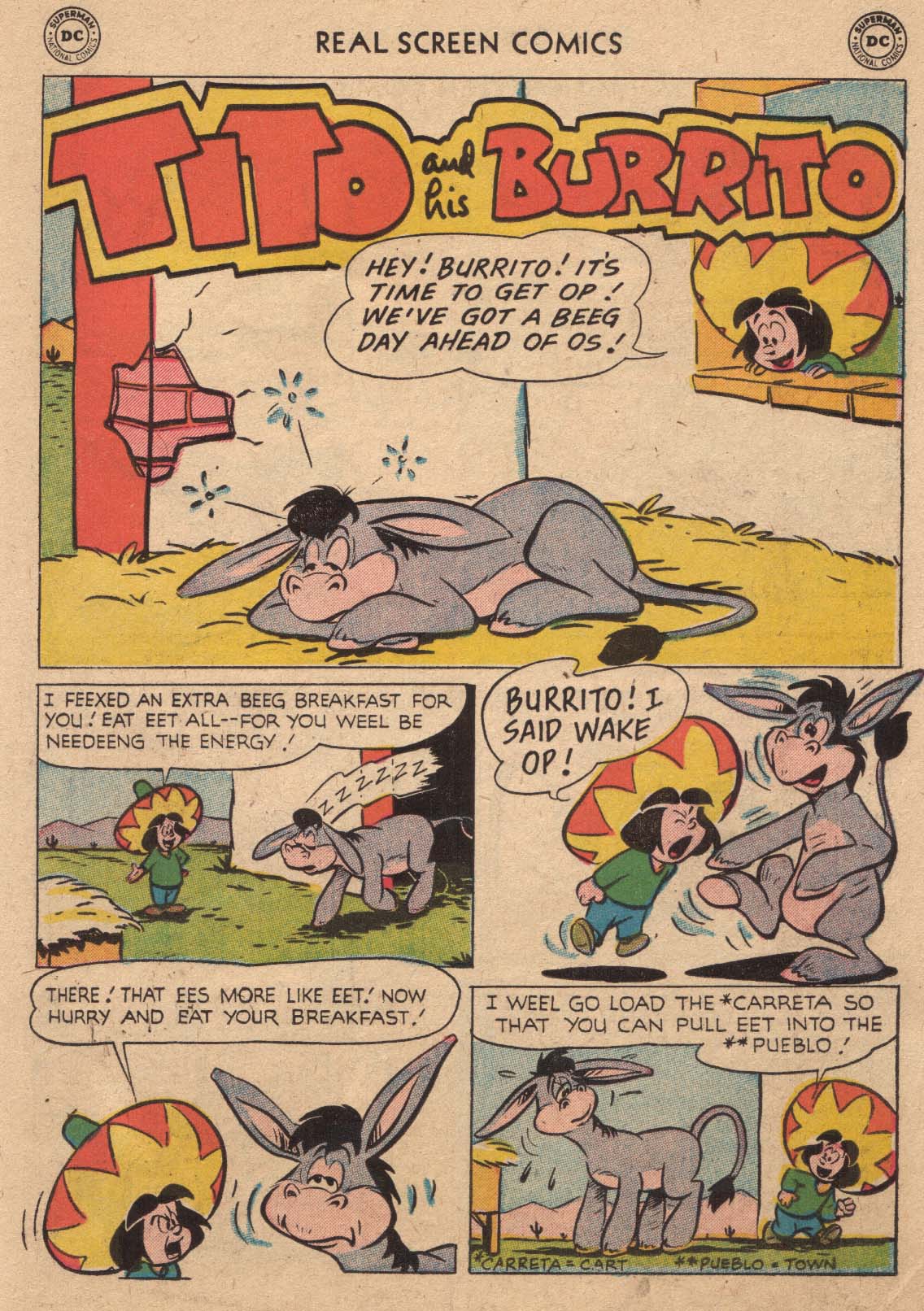 Read online Real Screen Comics comic -  Issue #96 - 11