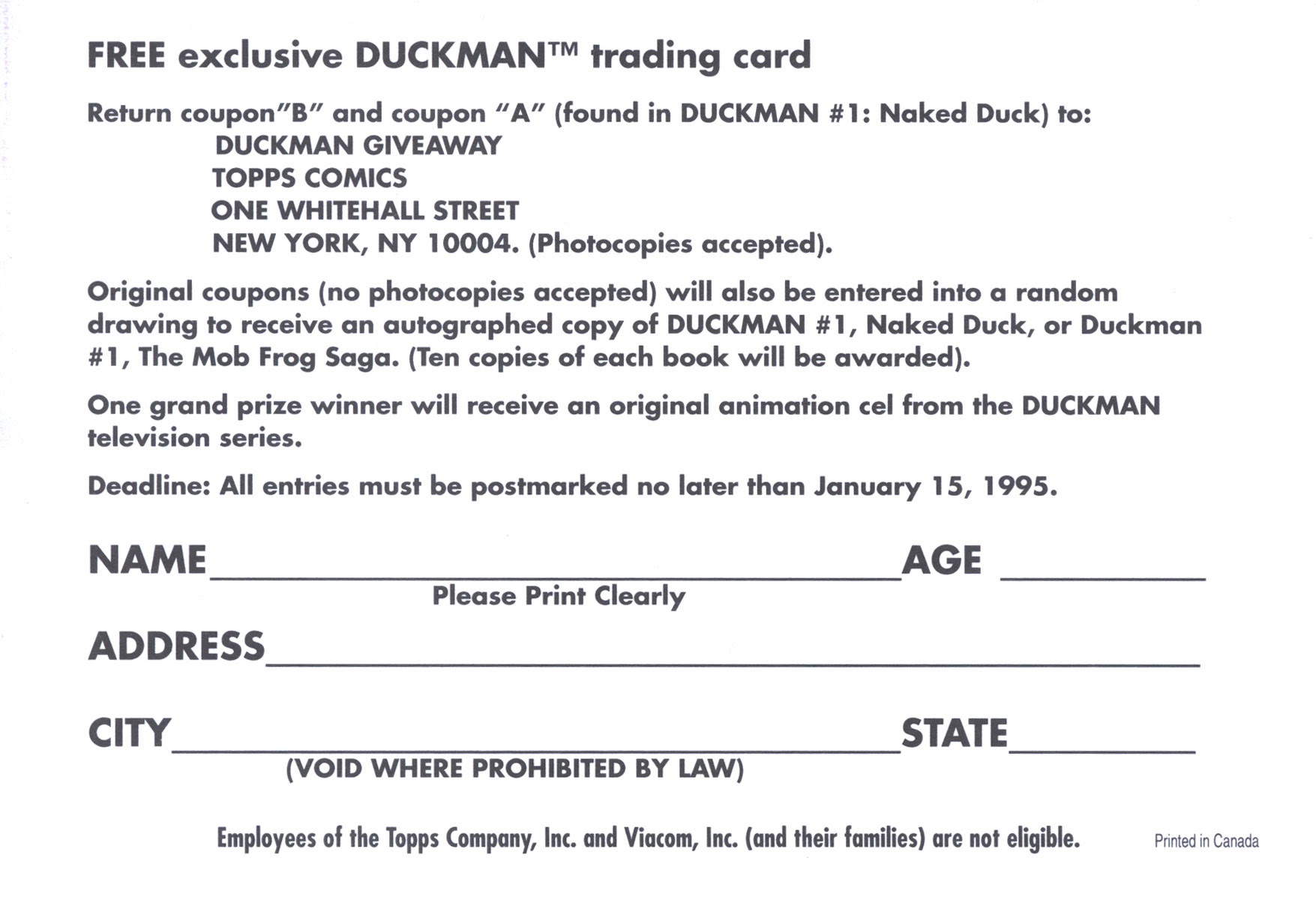 Read online Duckman : The Mob Frog Saga comic -  Issue #1 - 37
