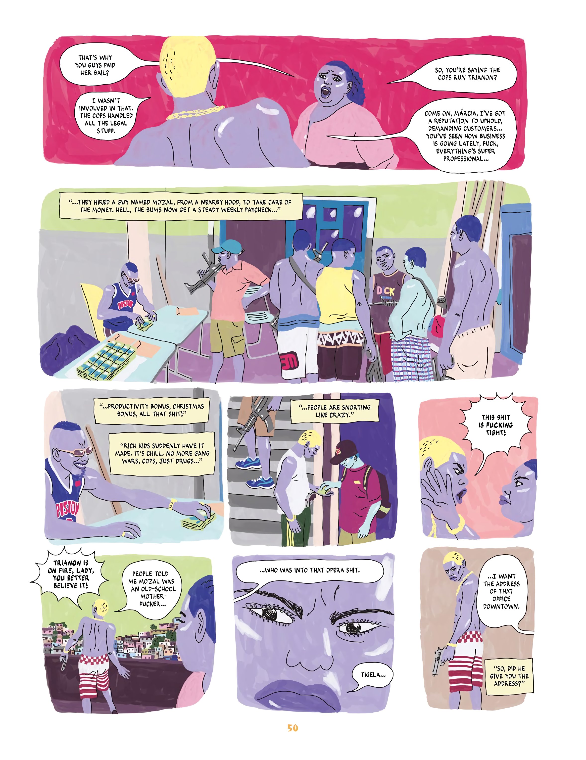 Read online Listen, Beautiful Márcia comic -  Issue # TPB - 51