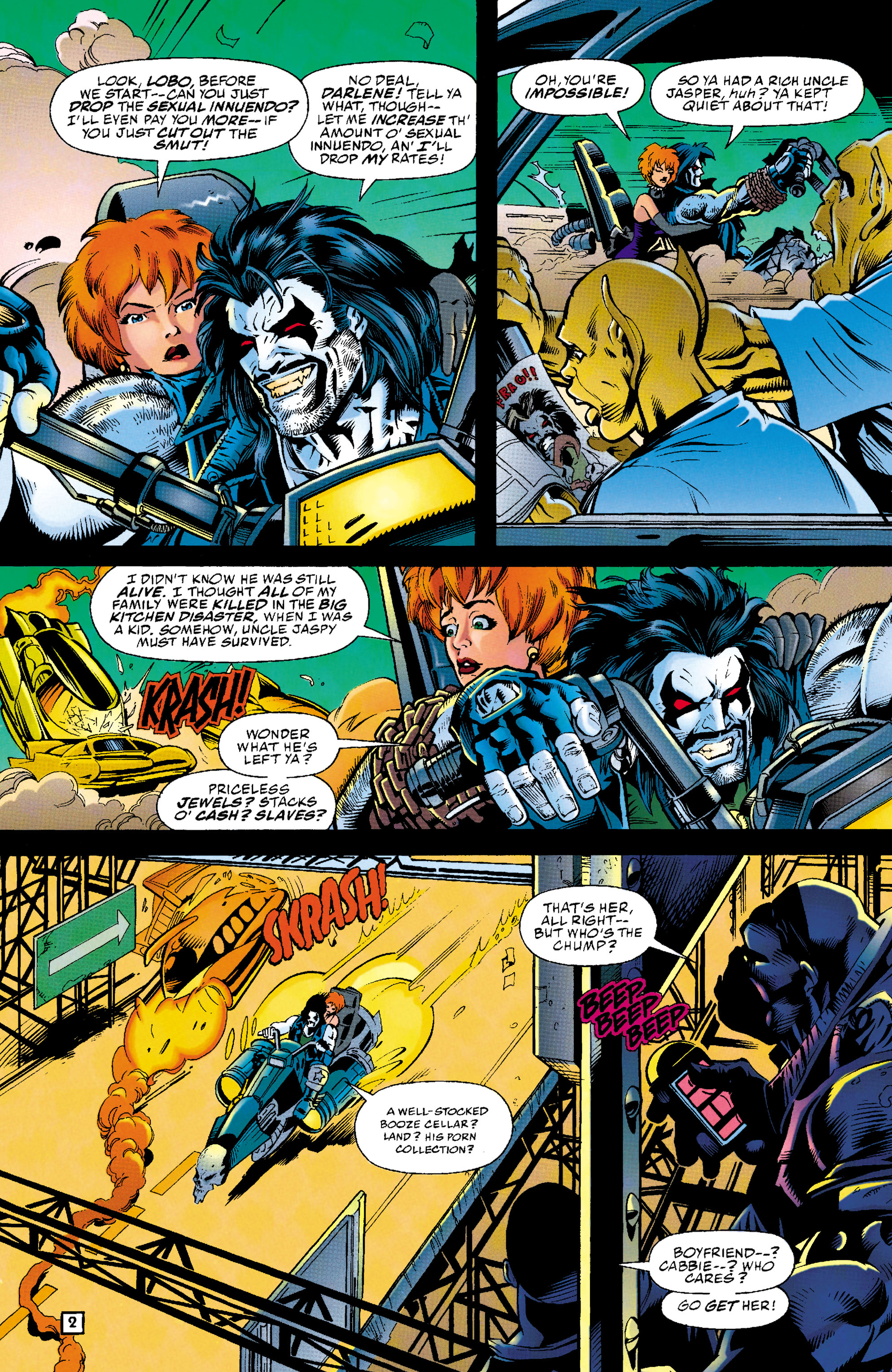 Read online Lobo (1993) comic -  Issue #29 - 3