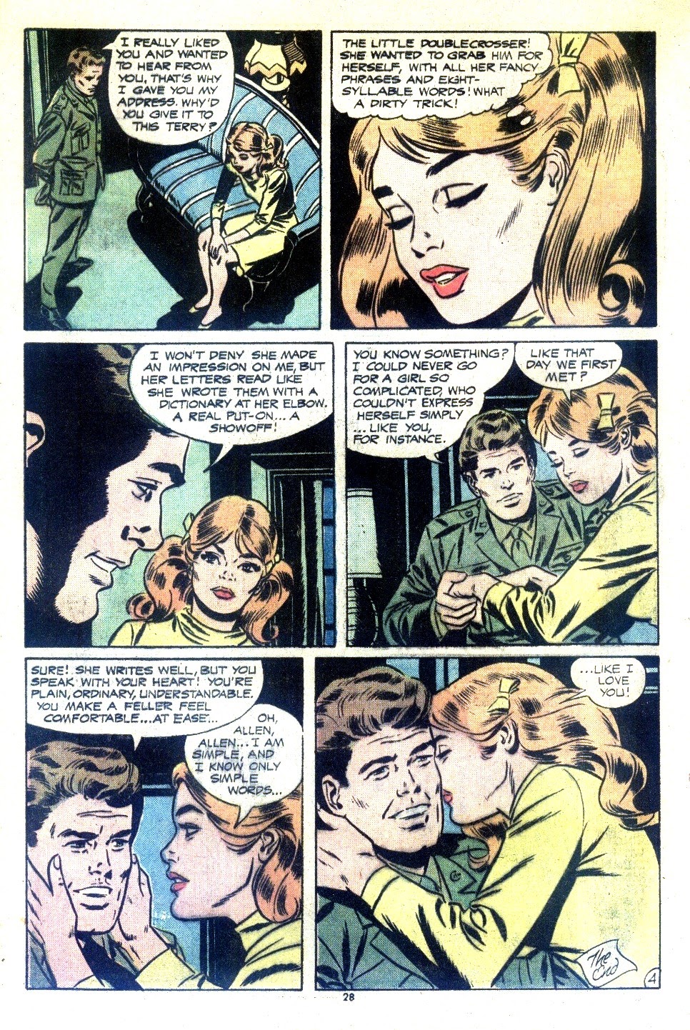 Read online Young Love (1963) comic -  Issue #109 - 28