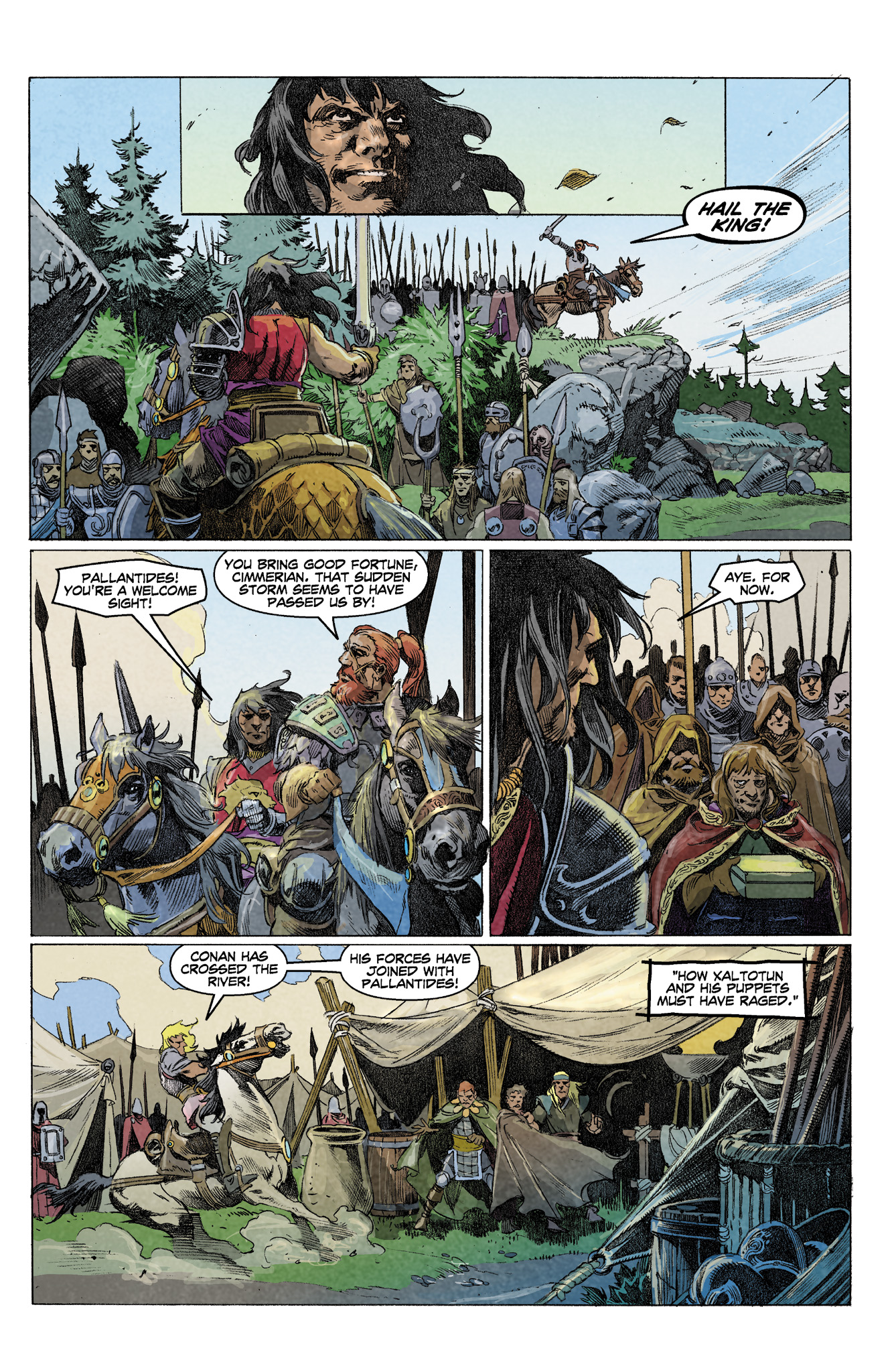 Read online King Conan: The Conqueror comic -  Issue #6 - 7