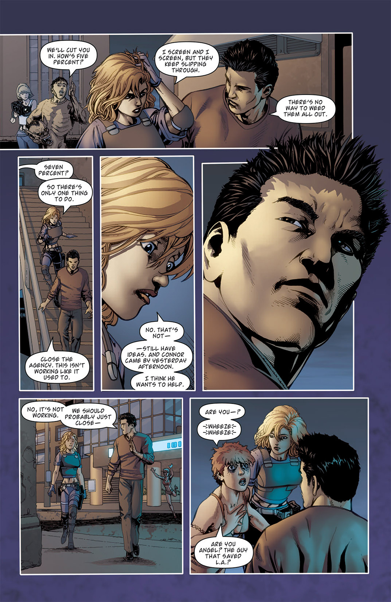 Read online Angel comic -  Issue #18 - 18