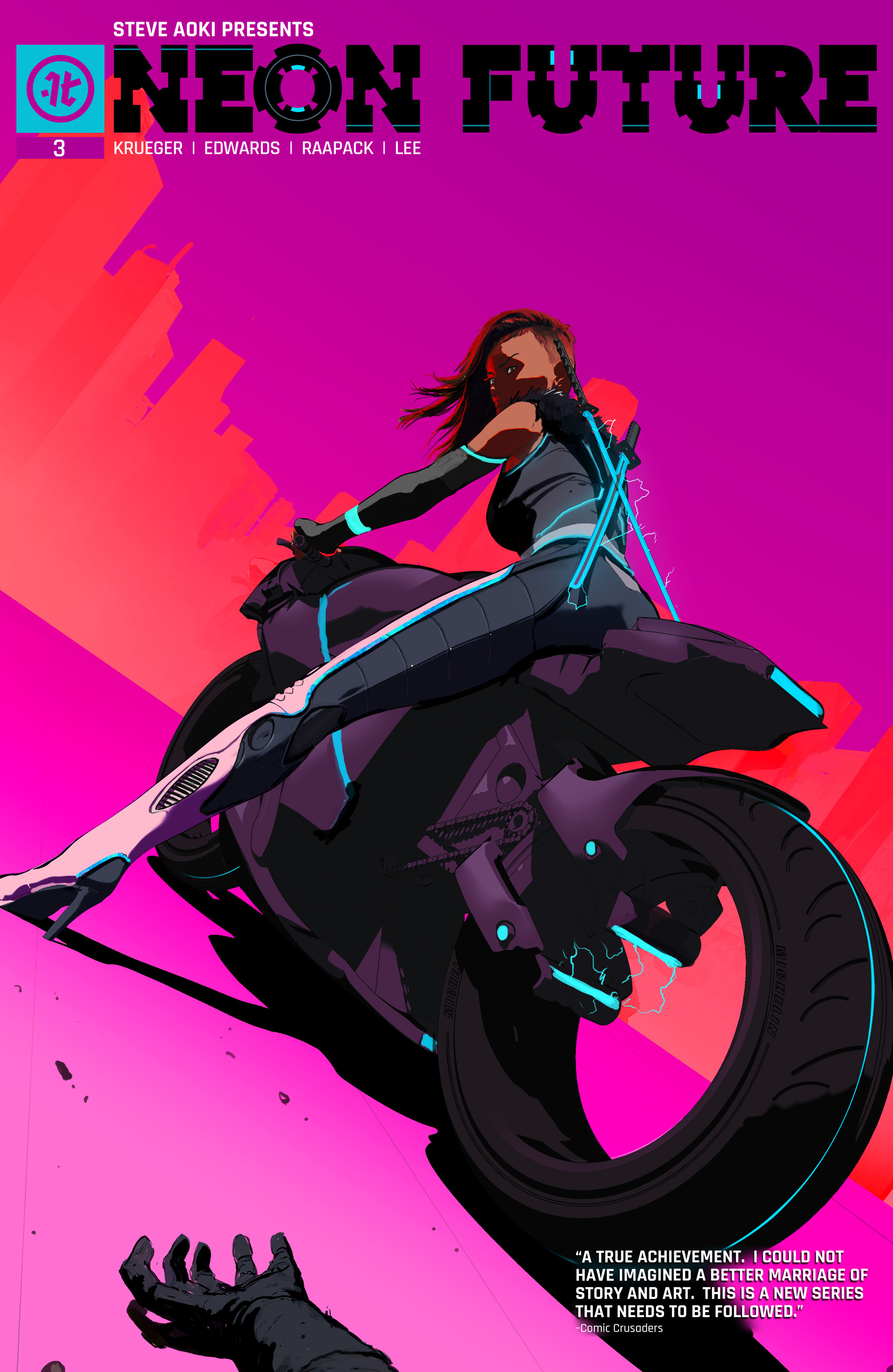Read online Neon Future comic -  Issue #3 - 3