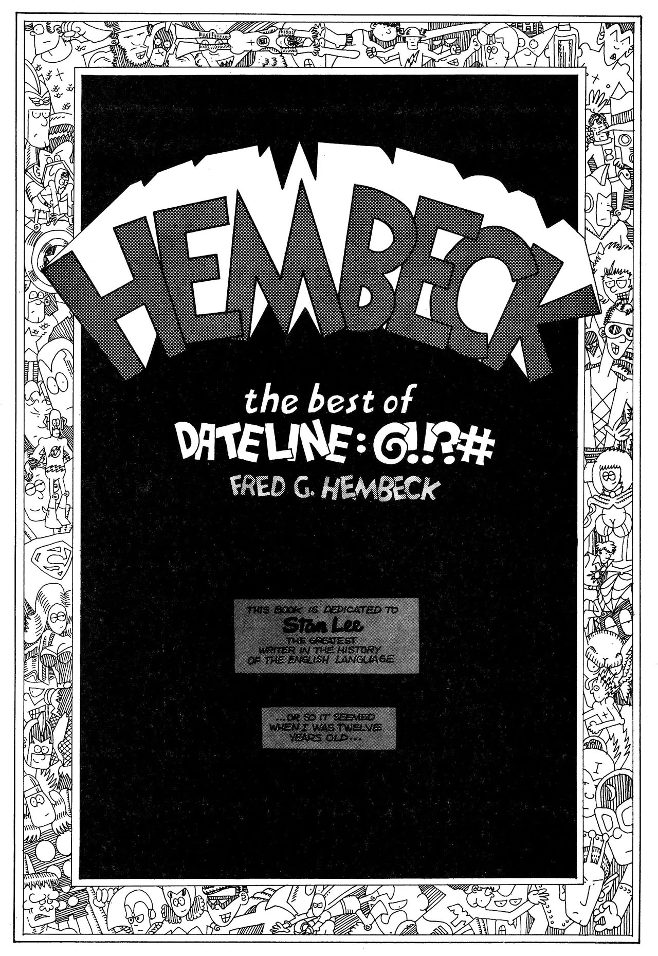 Read online Hembeck: The Best of Dateline: @!!?# comic -  Issue #Full - 3
