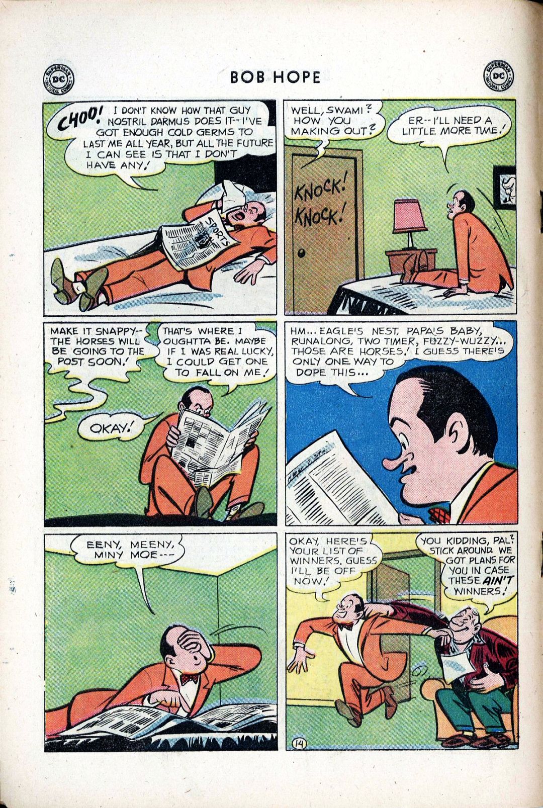 Read online The Adventures of Bob Hope comic -  Issue #61 - 18
