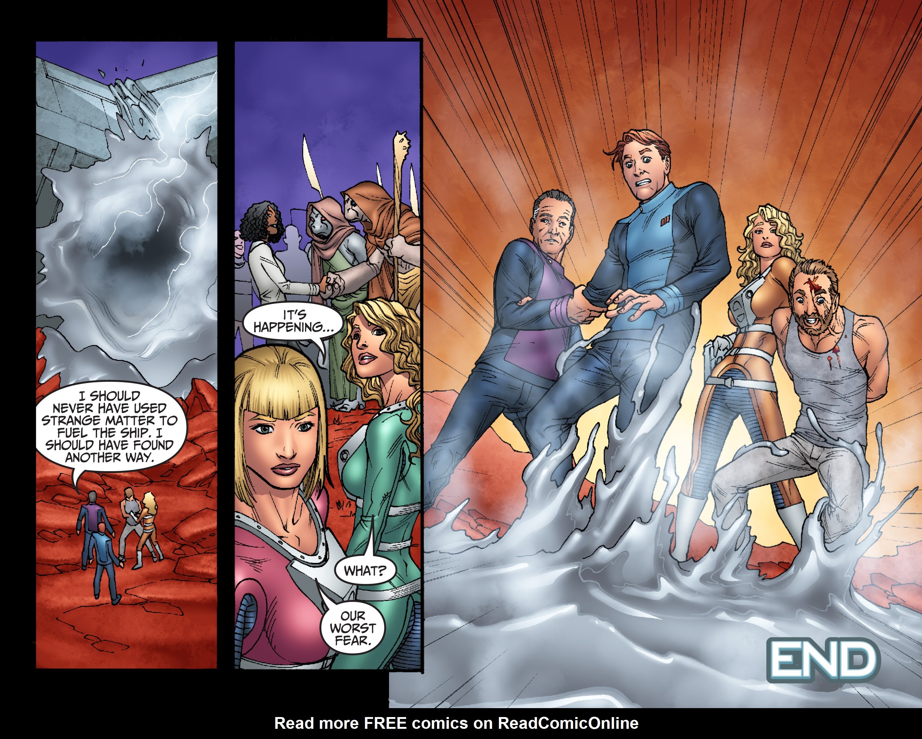 Read online Beyond The Fringe comic -  Issue #5B - 22