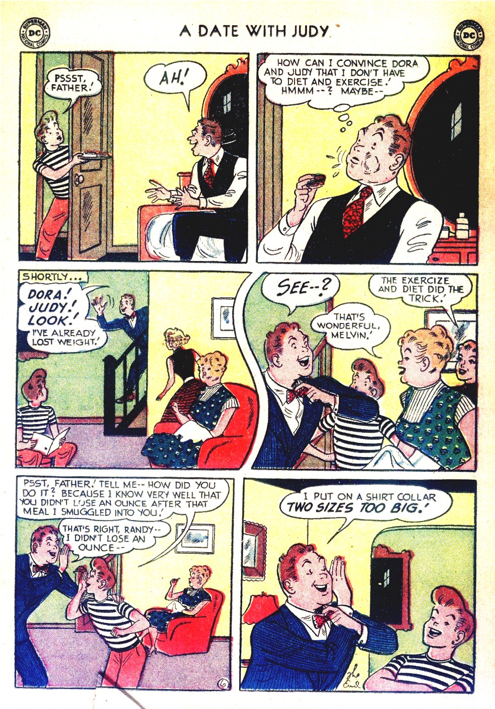 Read online A Date with Judy comic -  Issue #37 - 25