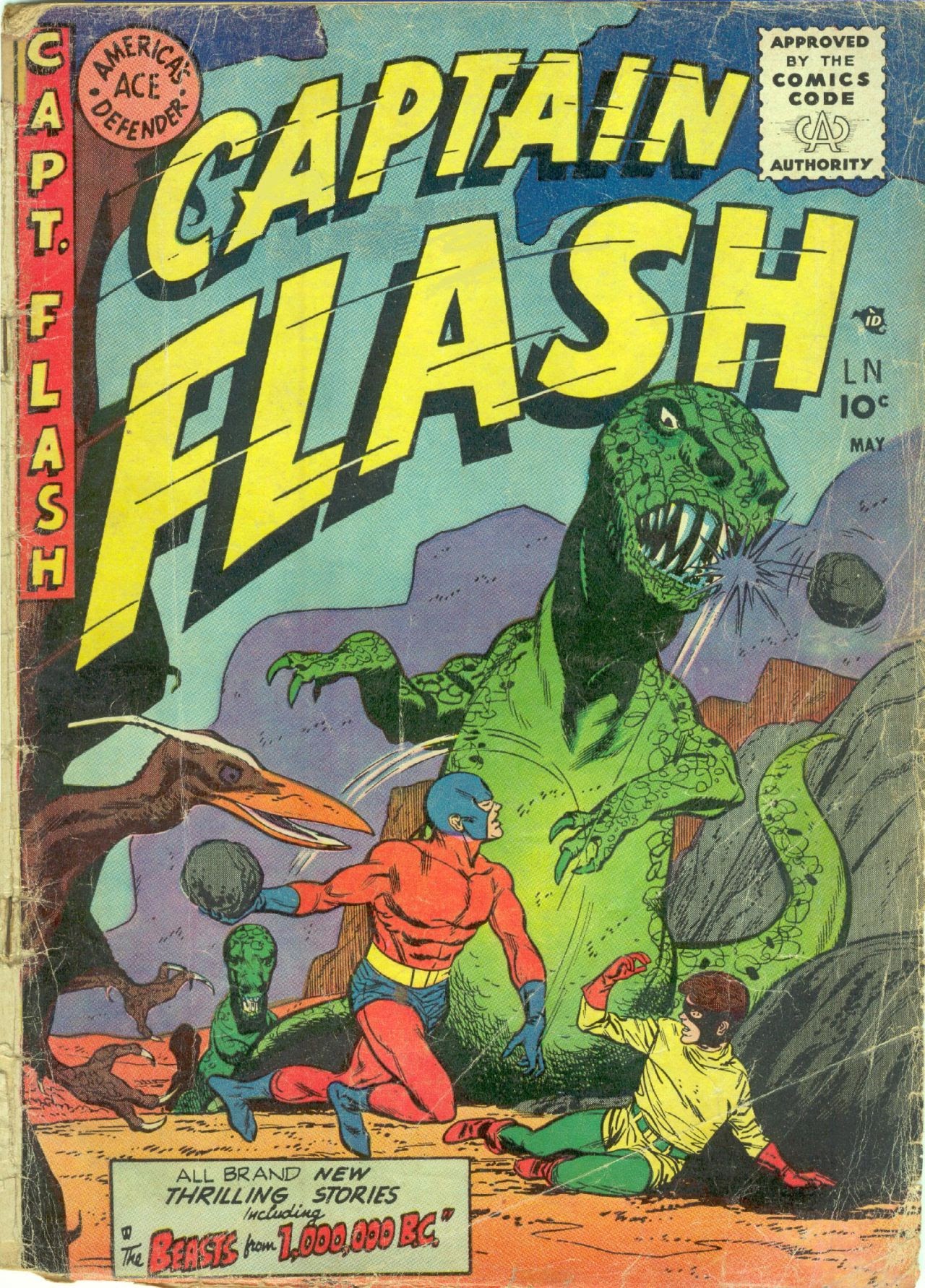 Read online Captain Flash comic -  Issue #3 - 1