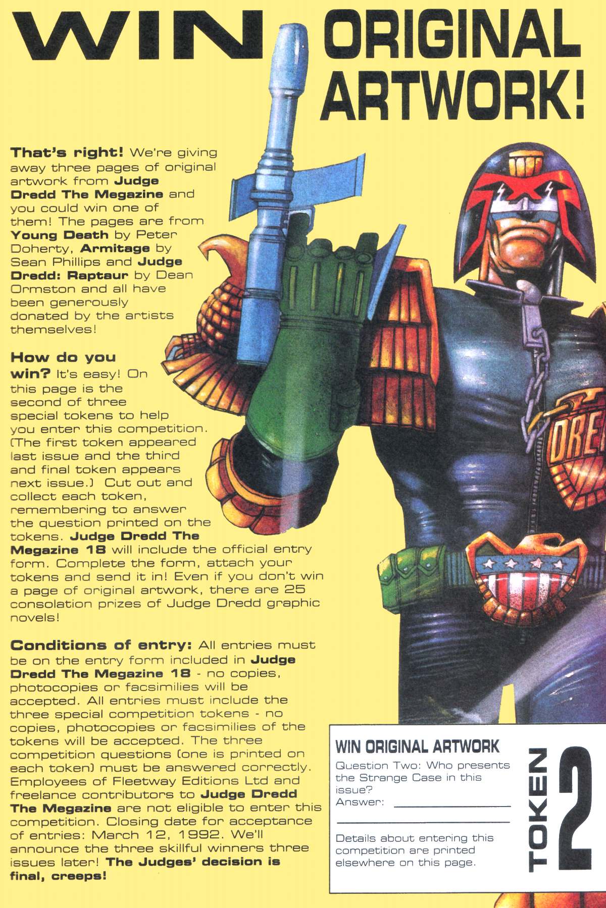 Read online Judge Dredd: The Megazine comic -  Issue #17 - 43