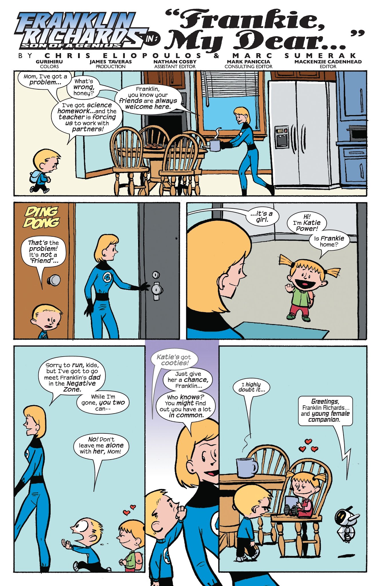 Read online Franklin Richards: A Fantastic Year comic -  Issue # TPB - 20