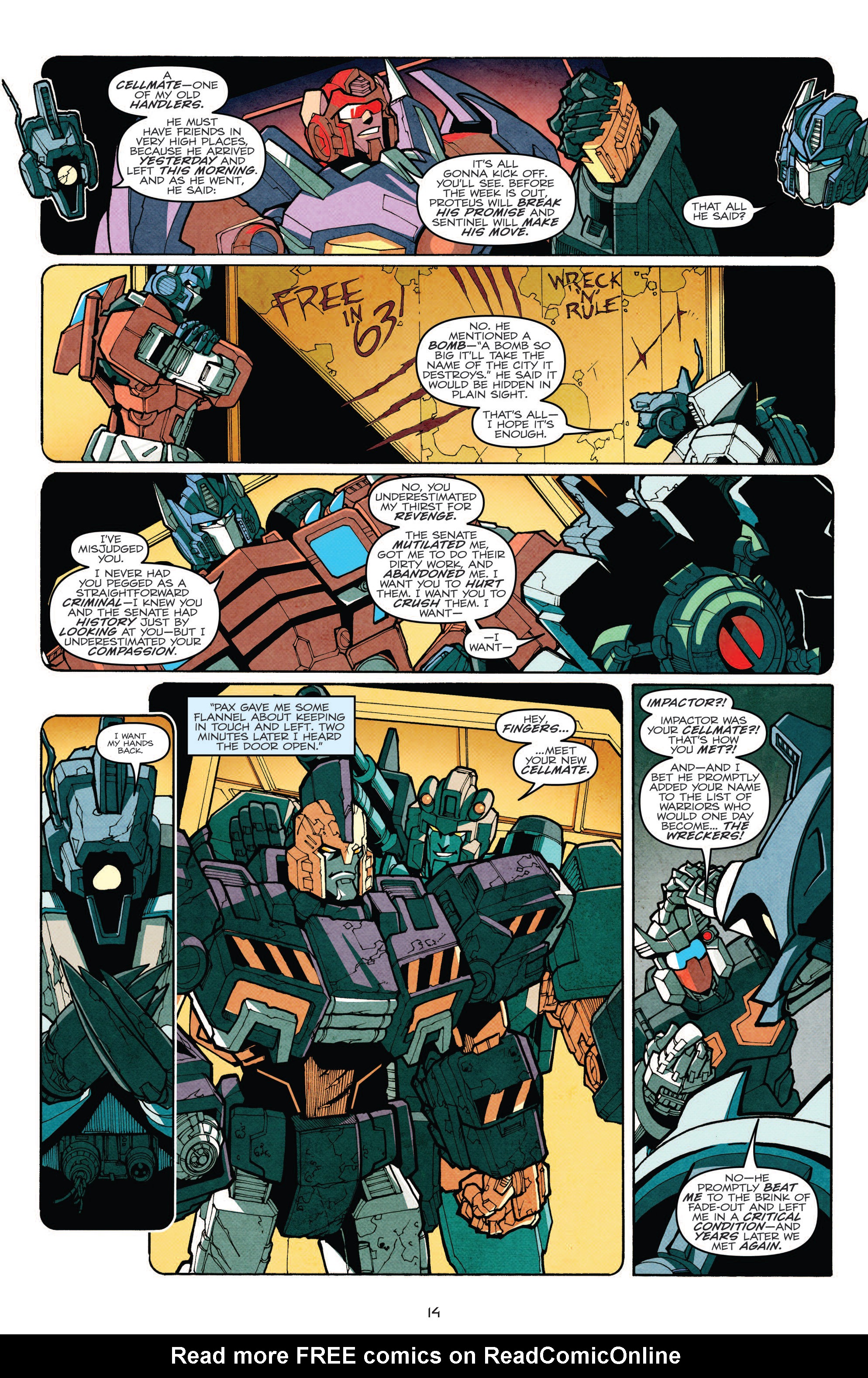 Read online The Transformers: More Than Meets The Eye comic -  Issue #10 - 16