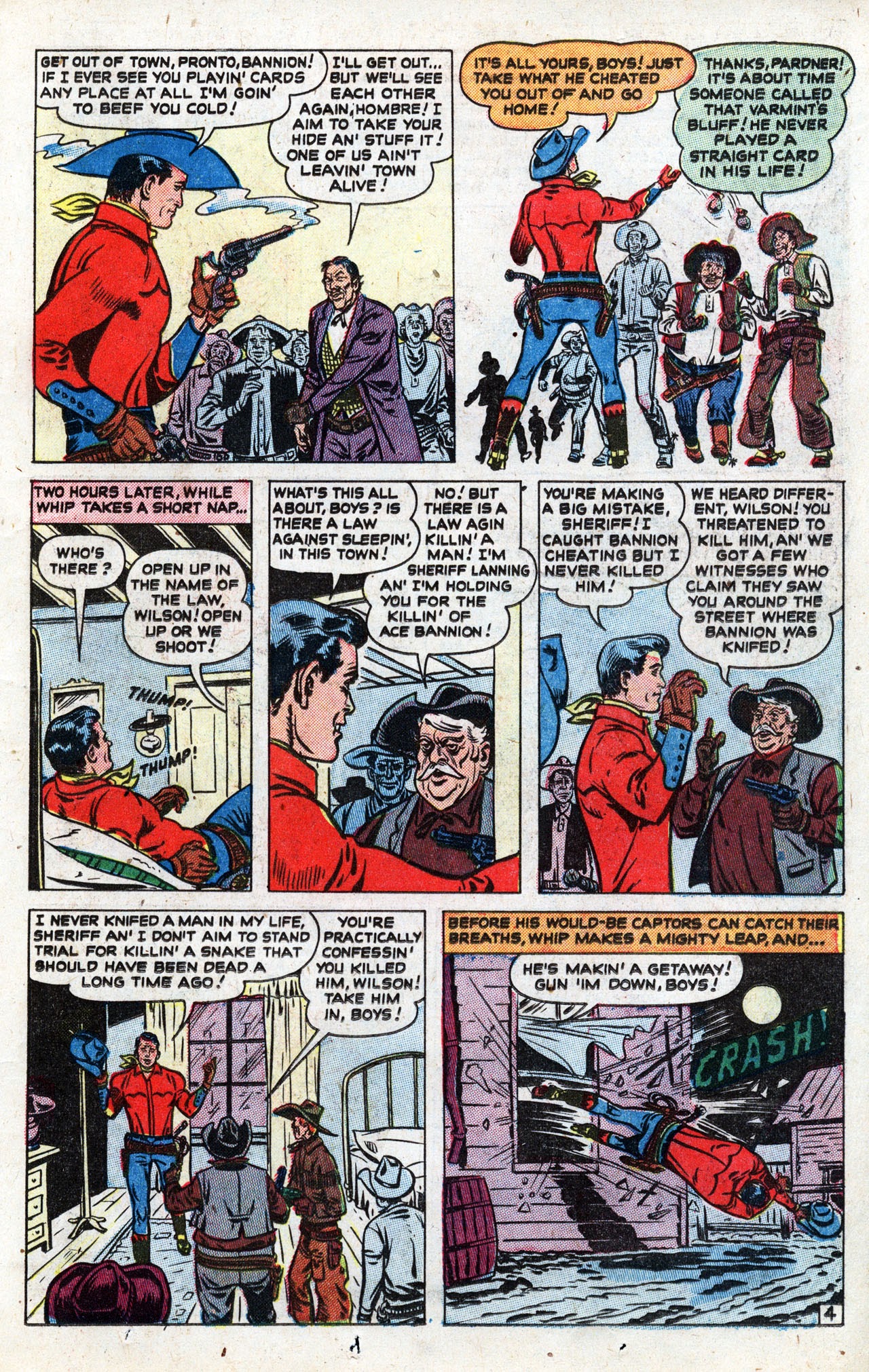 Read online Whip Wilson comic -  Issue #10 - 15