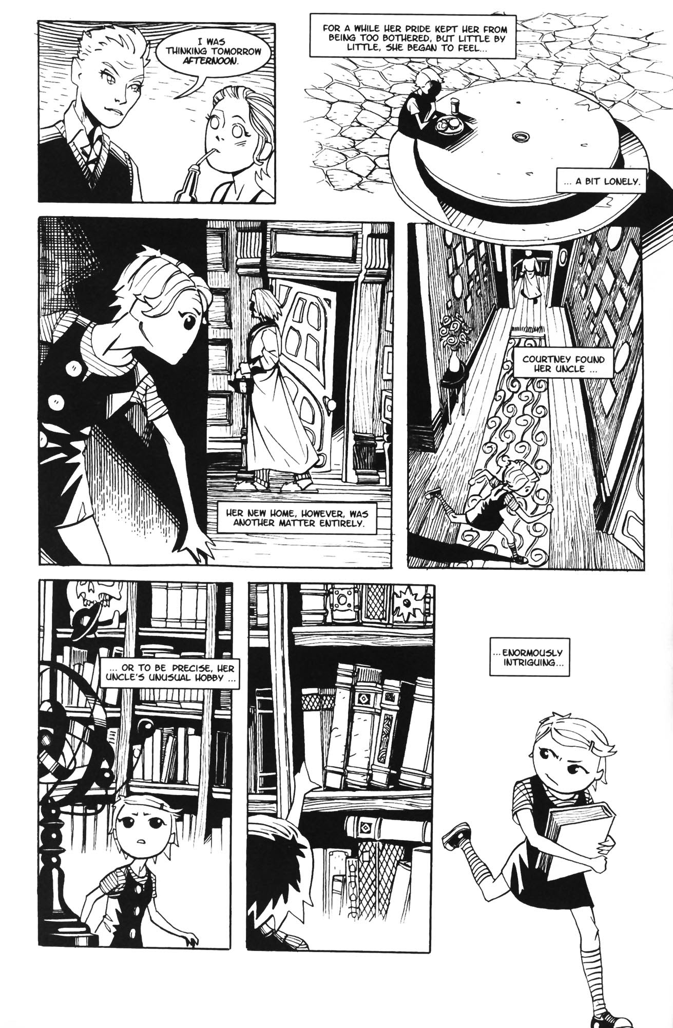 Read online Courtney Crumrin And The Night Things comic -  Issue #2 - 4