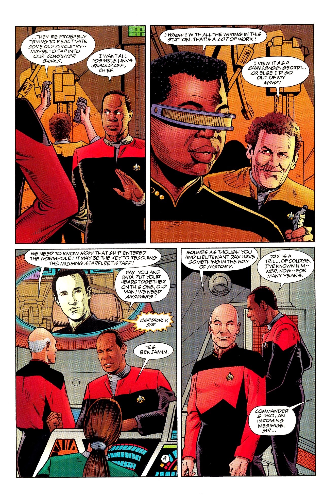 Read online Star Trek: Deep Space Nine/The Next Generation comic -  Issue #1 - 11