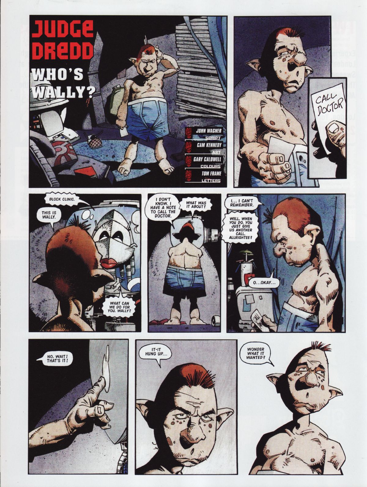 Read online Judge Dredd Megazine (Vol. 5) comic -  Issue #248 - 32