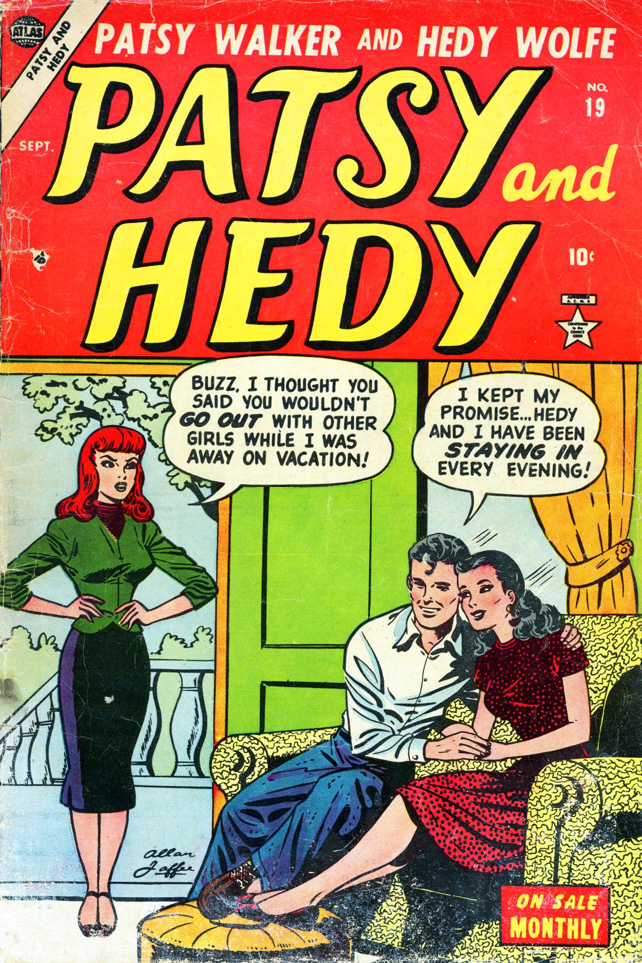 Read online Patsy and Hedy comic -  Issue #19 - 1