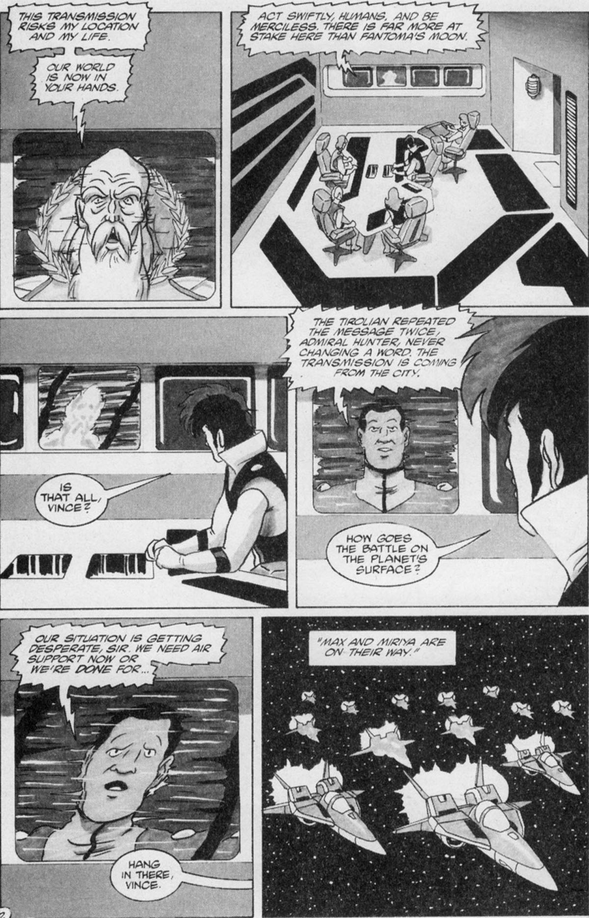 Read online Robotech II: The Sentinels - The Marriage of Rick Hunter and Lisa Hayes comic -  Issue # TPB 4 - 9