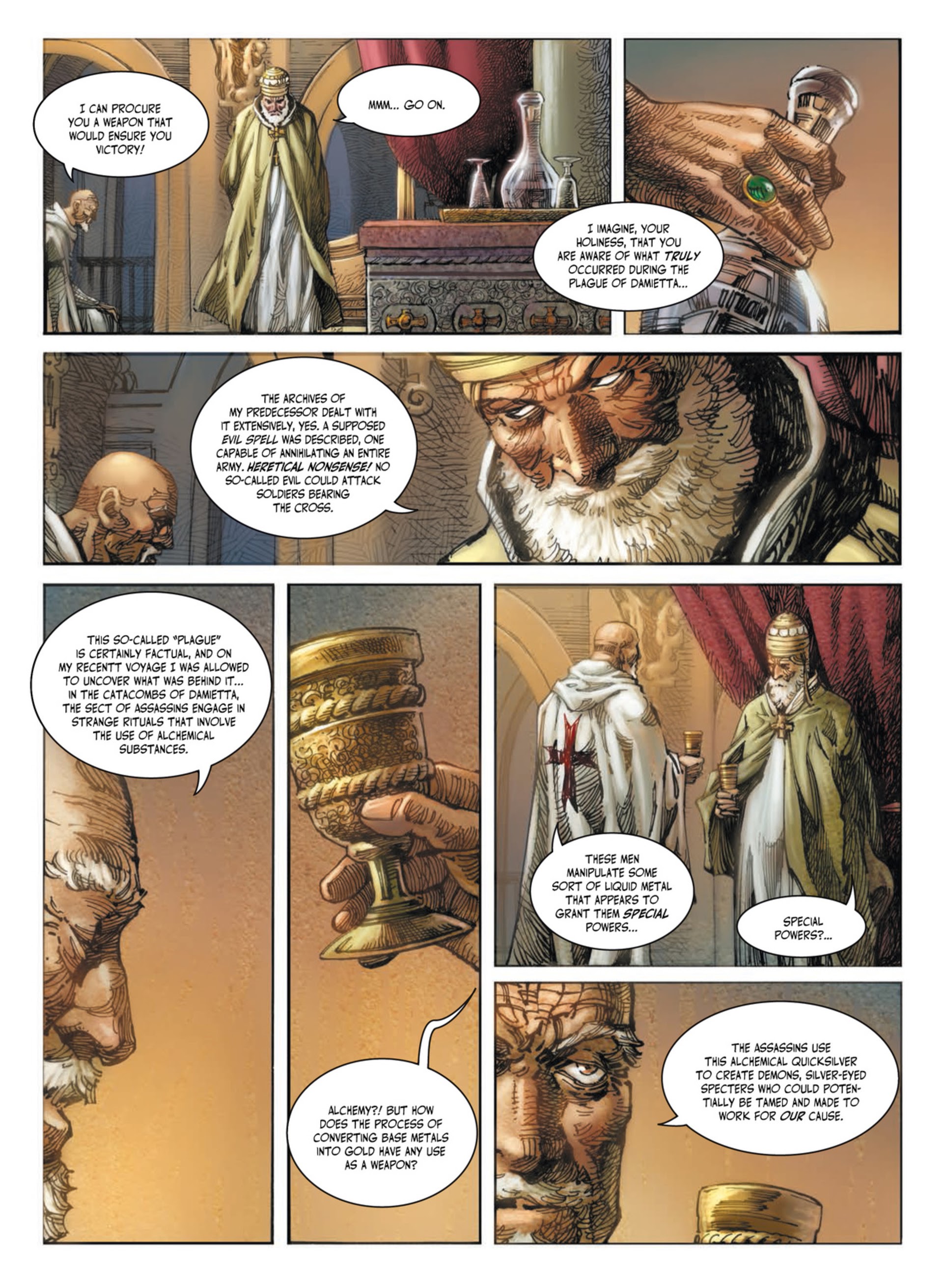 Read online Crusades comic -  Issue #1 - 47