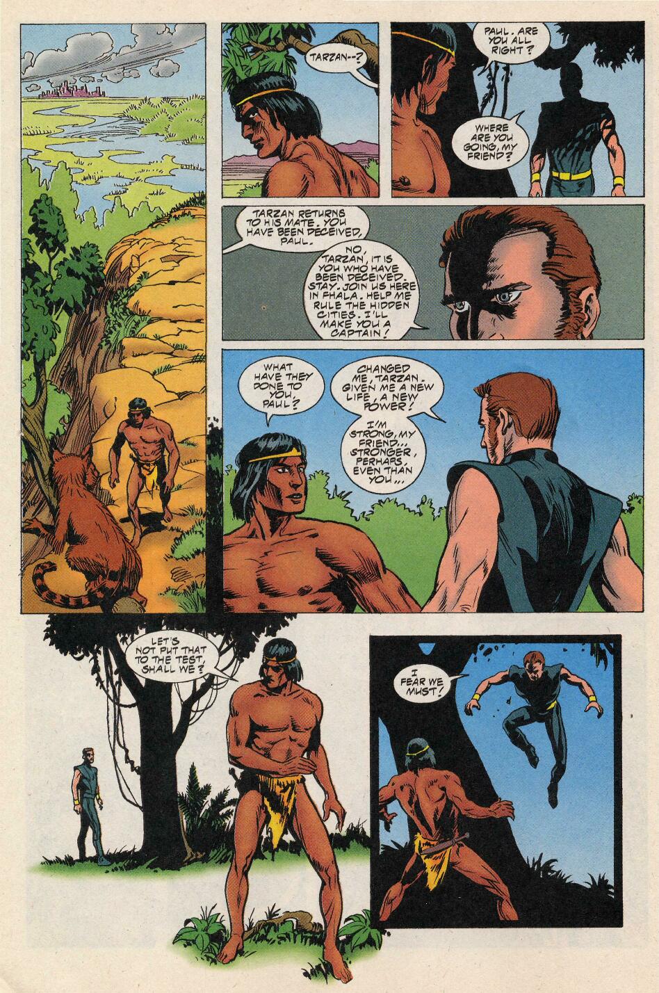 Read online Tarzan (1996) comic -  Issue #4 - 18