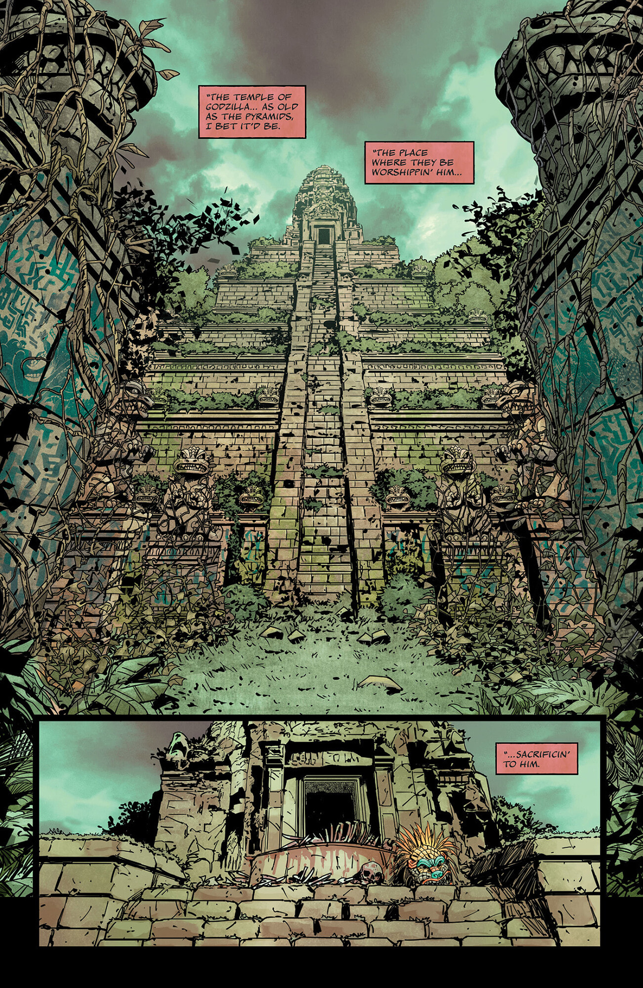 Read online Godzilla: Here There Be Dragons comic -  Issue #4 - 4