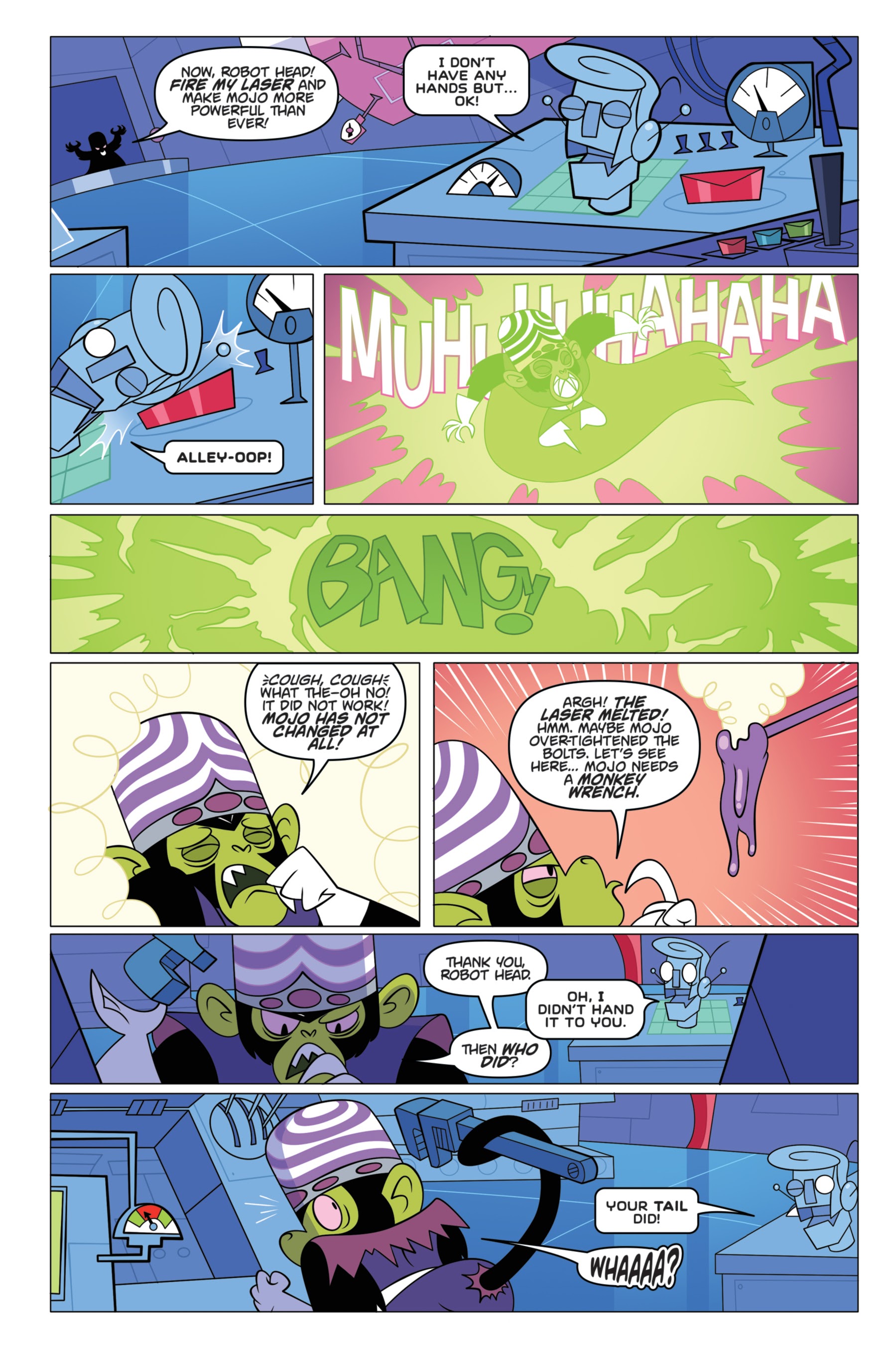 Read online The Powerpuff Girls: Bureau of Bad comic -  Issue # _TPB - 54